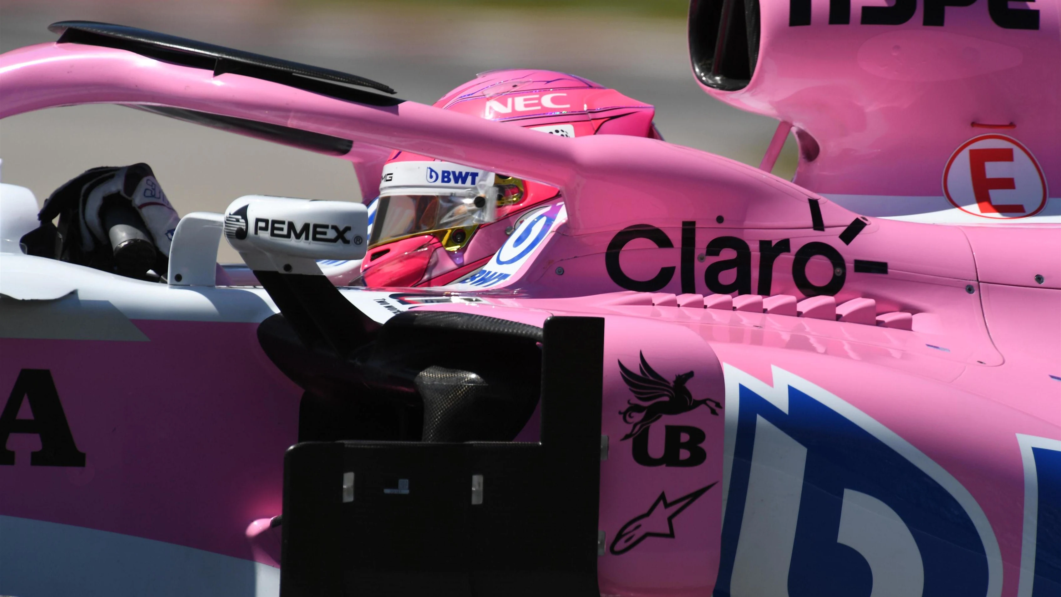 Esteban Ocon (FRA) Force India VJM11 at Formula One World Championship, Rd7, Canadian Grand Prix,