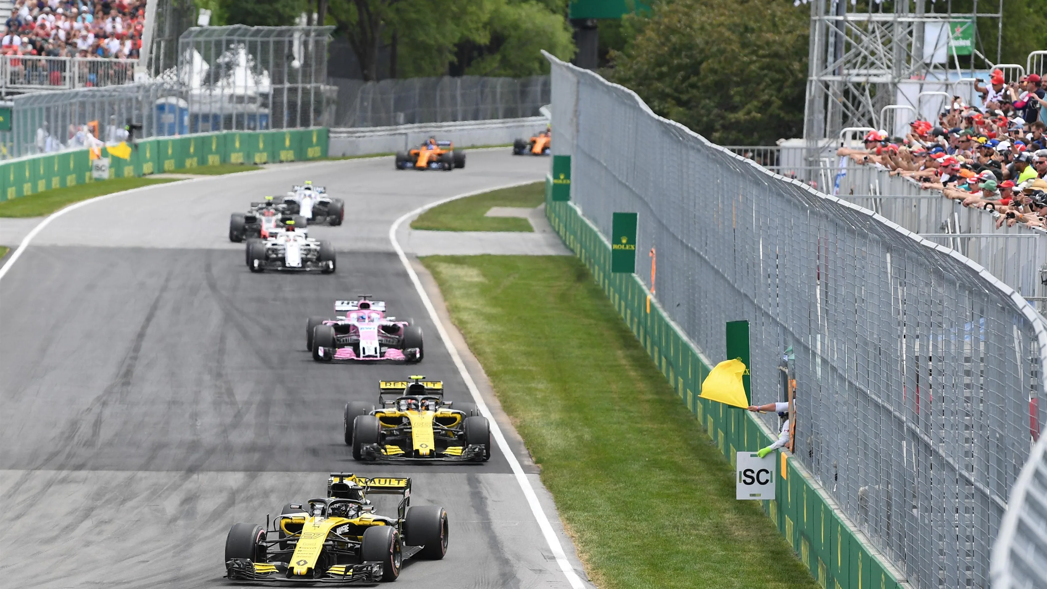 Nico Hulkenberg (GER) Renault Sport F1 Team RS18 at Formula One World Championship, Rd7, Canadian