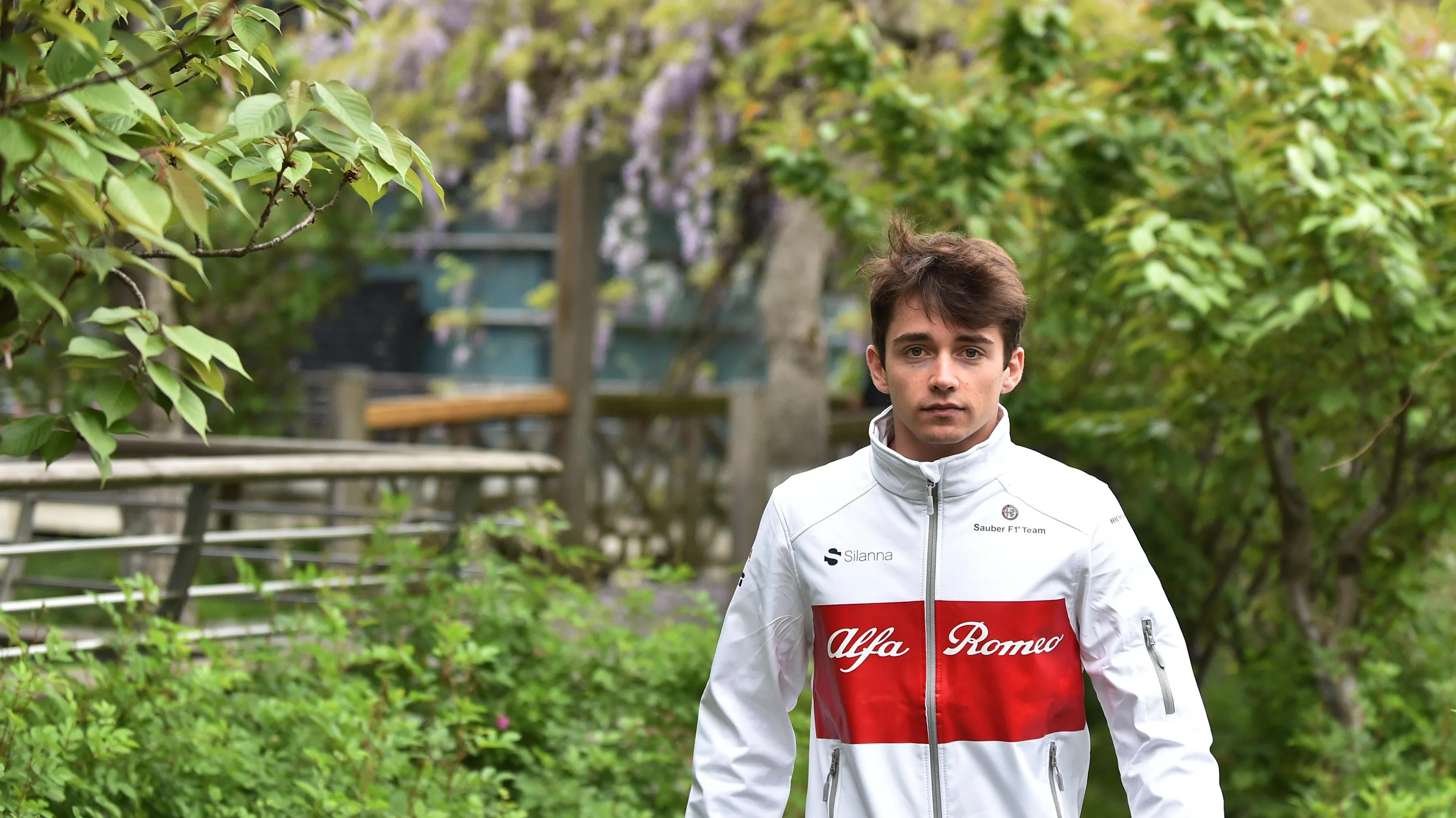 Charles Leclerc (MON) Alfa Romeo Sauber F1 Team at Formula One World Championship, Rd3, Chinese Grand Prix, Practice, Shanghai, China, Friday 13 April 2018. © Simon Galloway/Sutton Images