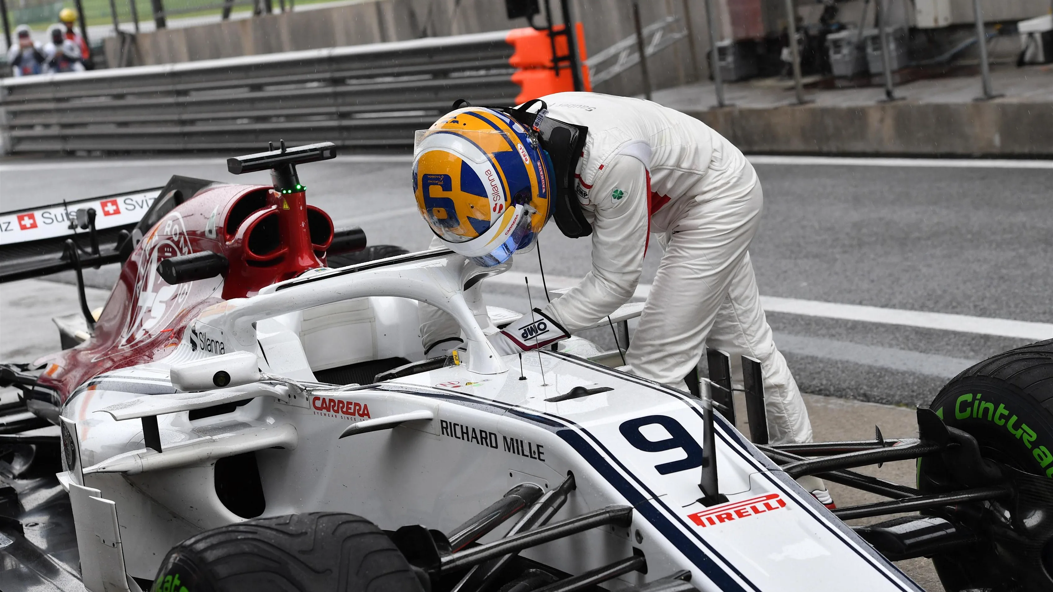Marcus Ericsson (SWE) Alfa Romeo Sauber C37 at Formula One World Championship, Rd3, Chinese Grand Prix, Practice, Shanghai, China, Friday 13 April 2018. © Jerry Andre/Sutton Images