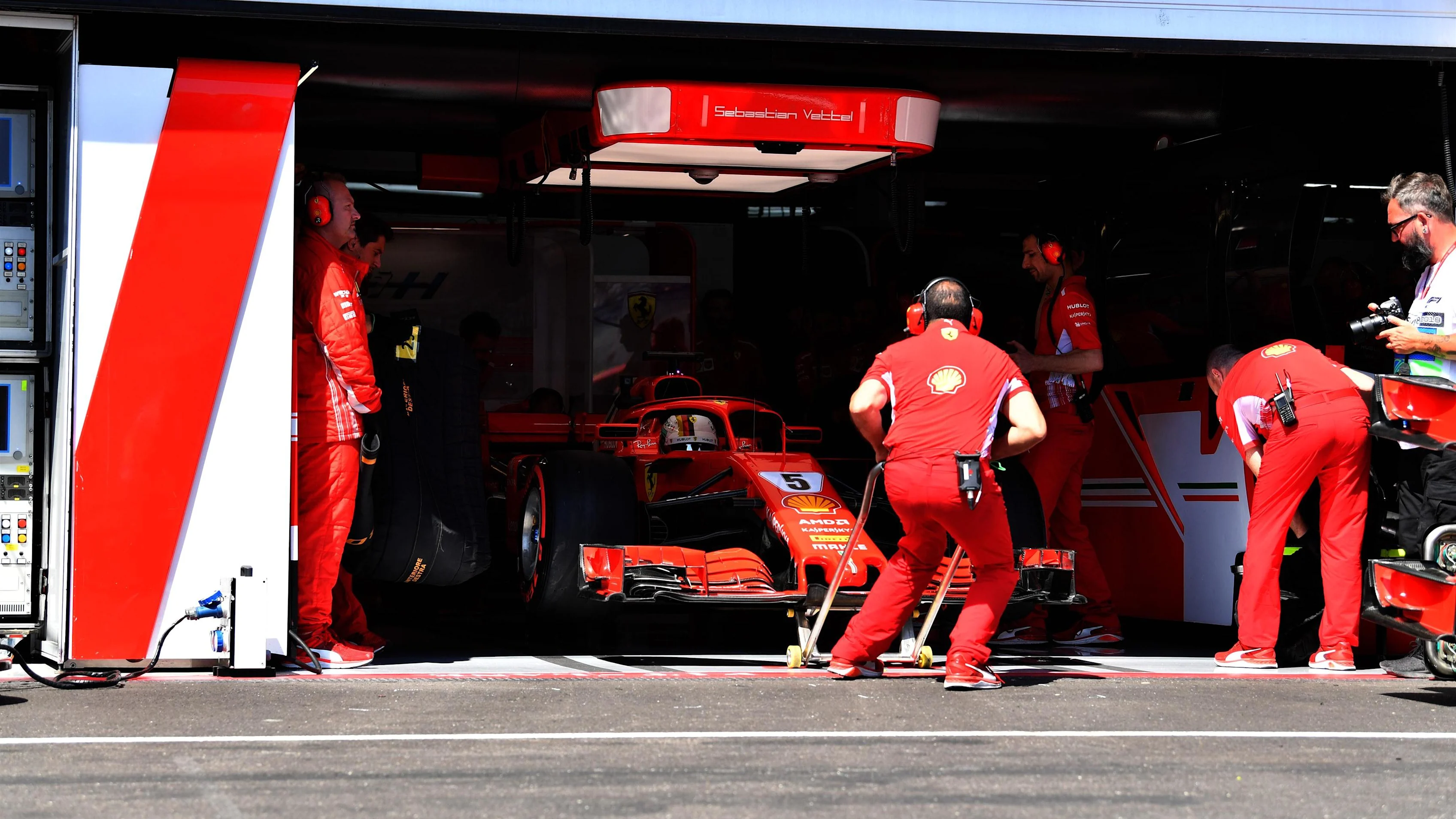 Sebastian Vettel (GER) Ferrari SF-71H at Formula One World Championship, Rd8, French Grand Prix, Practice, Paul Ricard, France, Friday 22 June 2018. © Mark Sutton/Sutton Images