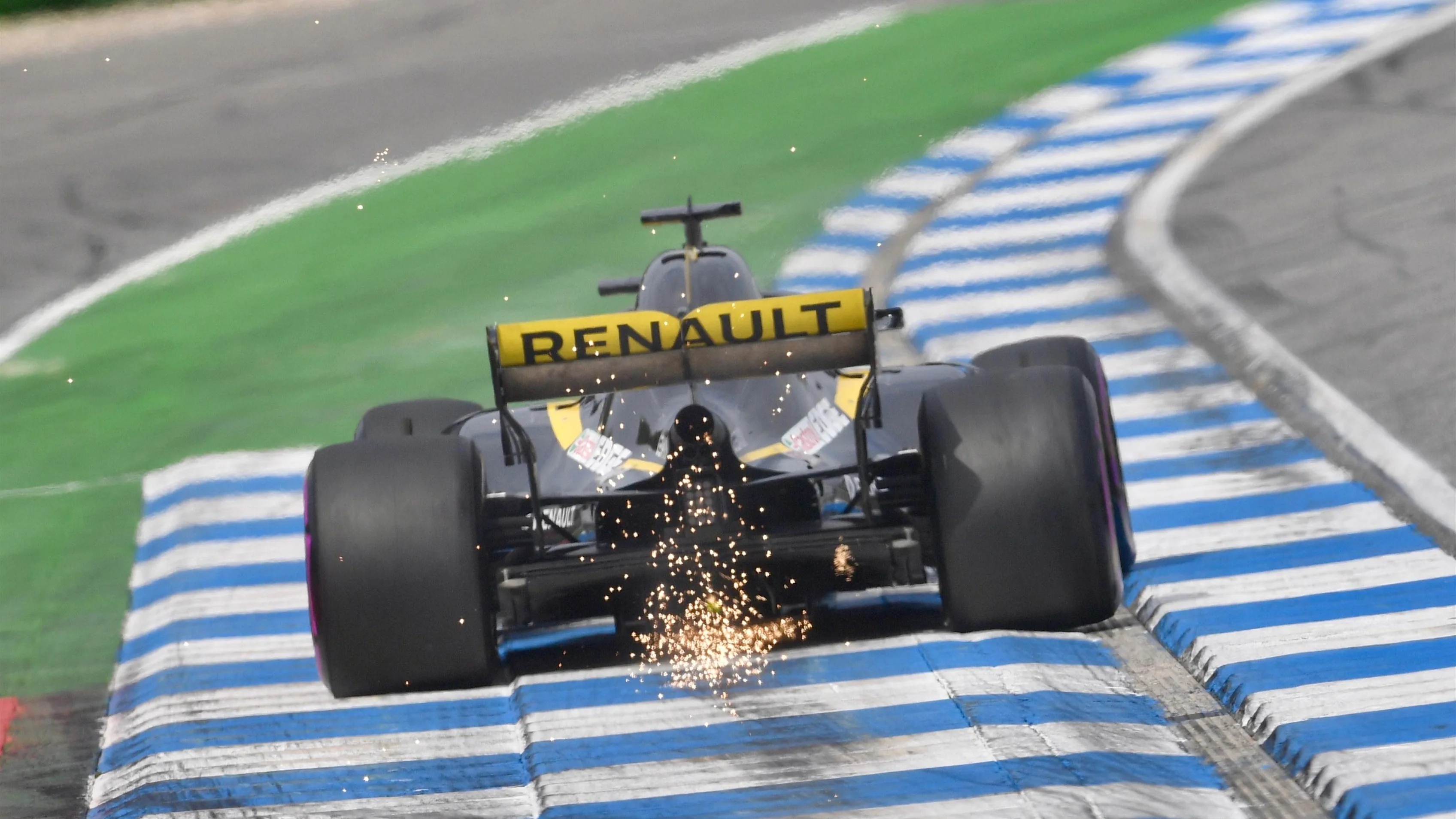 Nico Hulkenberg (GER) Renault Sport F1 Team RS18 at Formula One World Championship, Rd11, German Grand Prix, Qualifying, Hockenheim, Germany, Saturday 21 July 2018. © Jerry Andre/Sutton Images