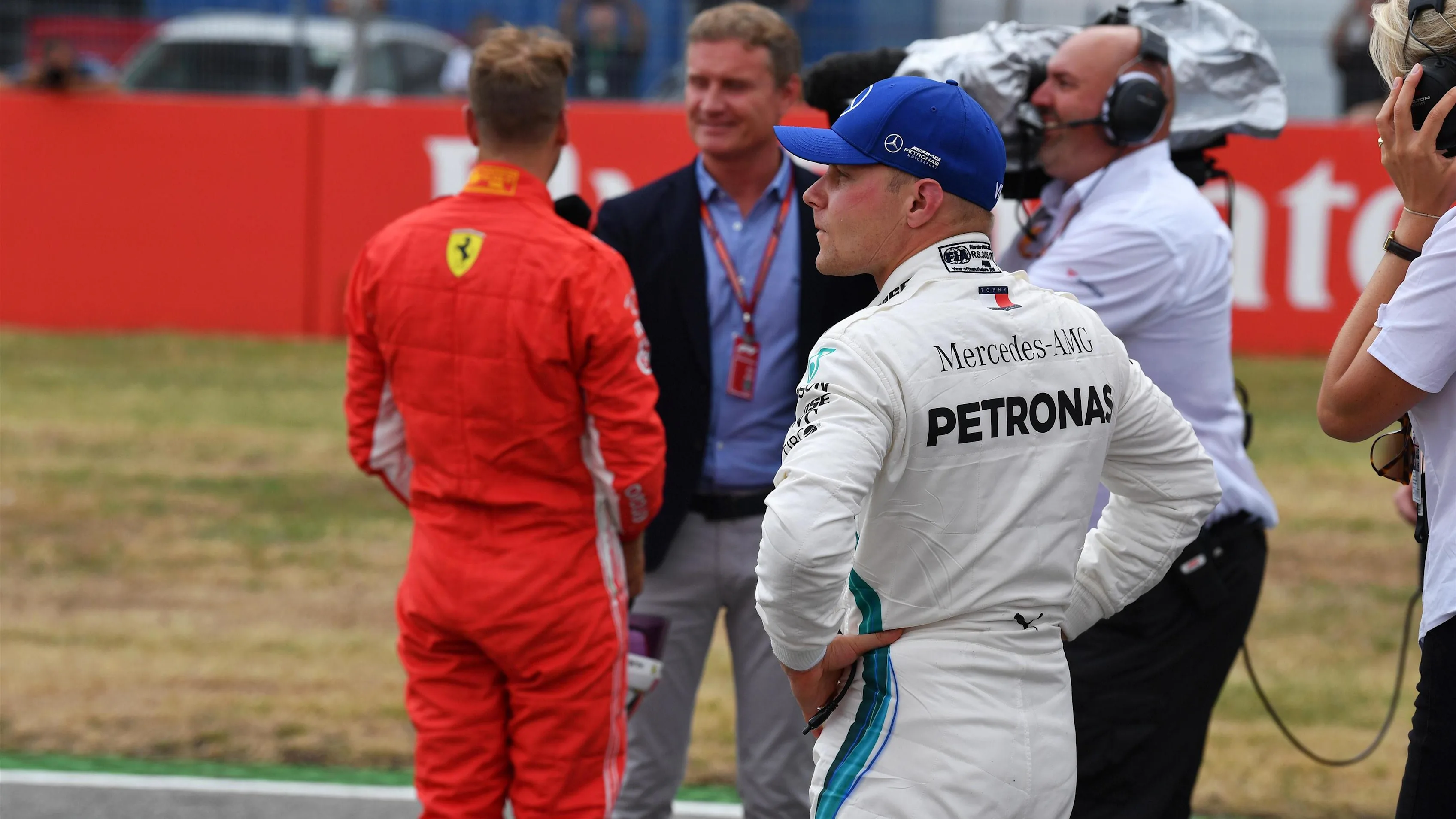 Valtteri Bottas (FIN) Mercedes-AMG F1 in parc ferme at Formula One World Championship, Rd11, German