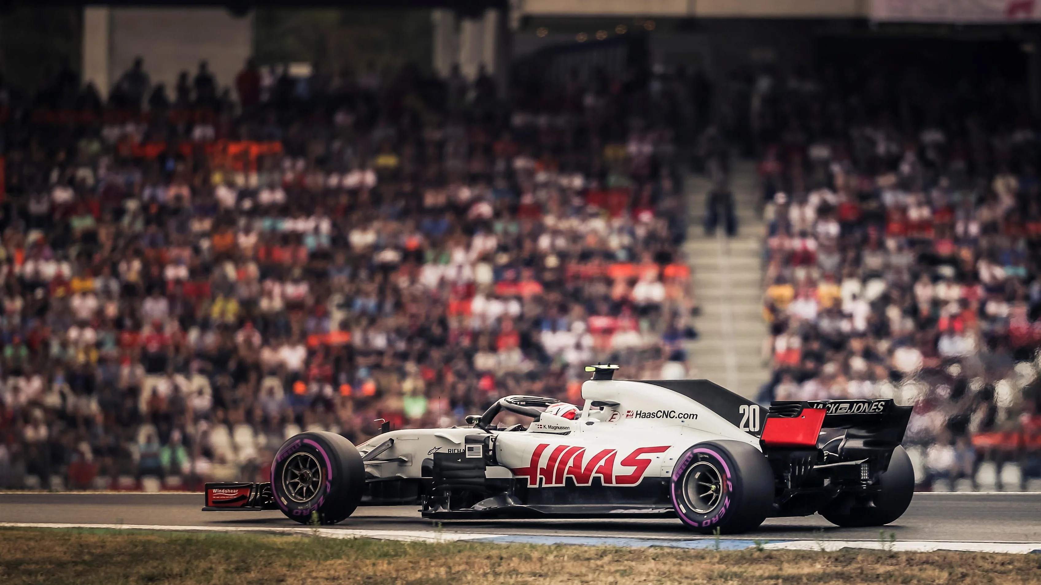 Kevin Magnussen (DEN) Haas VF-18 at Formula One World Championship, Rd11, German Grand Prix,