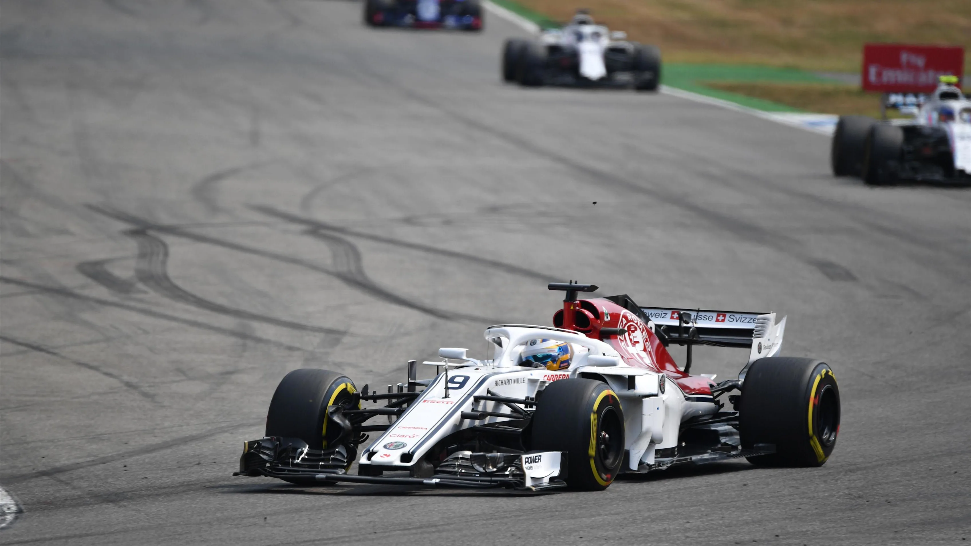 Marcus Ericsson (SWE) Alfa Romeo Sauber C37 at Formula One World Championship, Rd11, German Grand