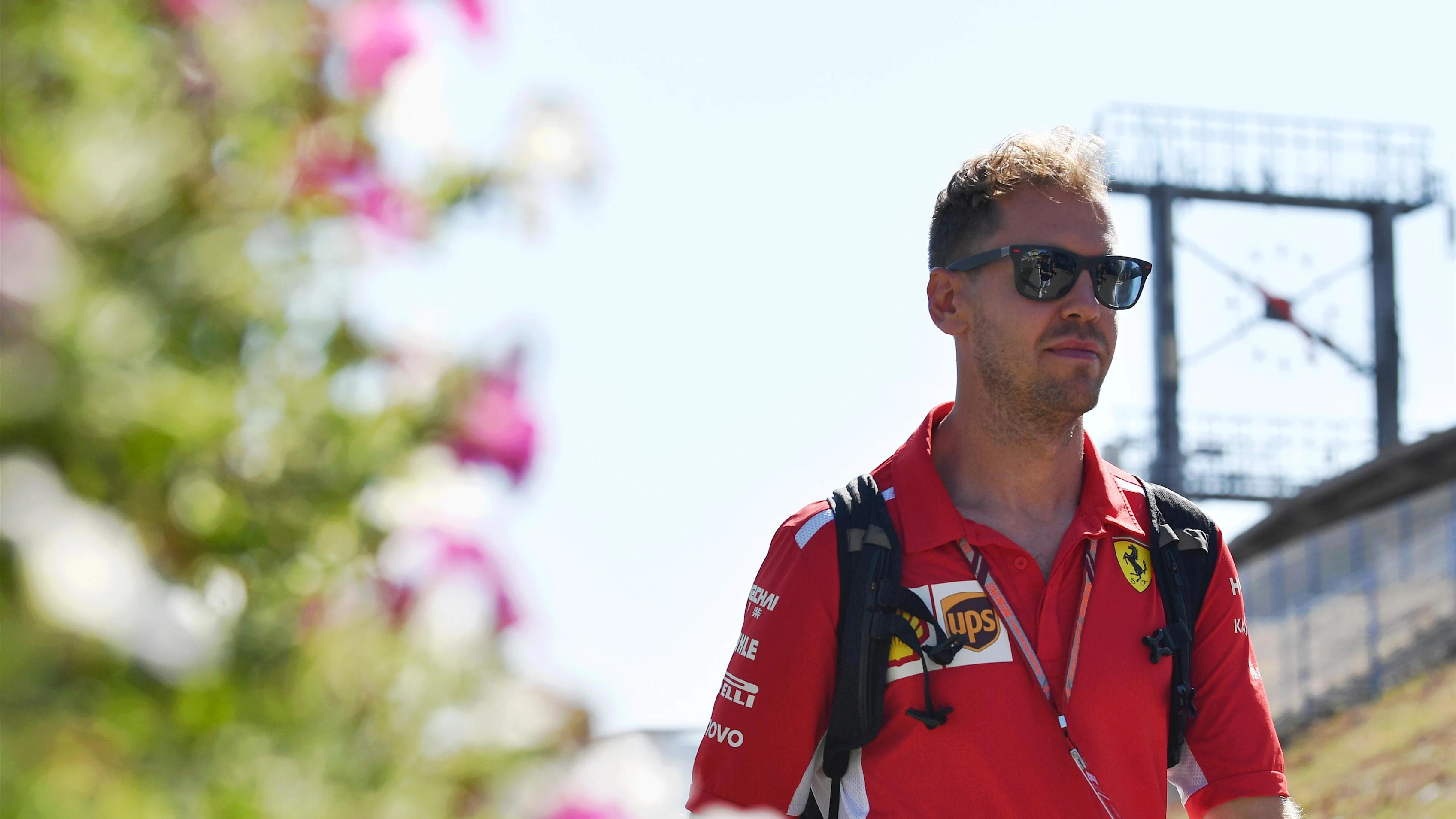 Sebastian Vettel (GER) Ferrari at Formula One World Championship, Rd11, German Grand Prix,
