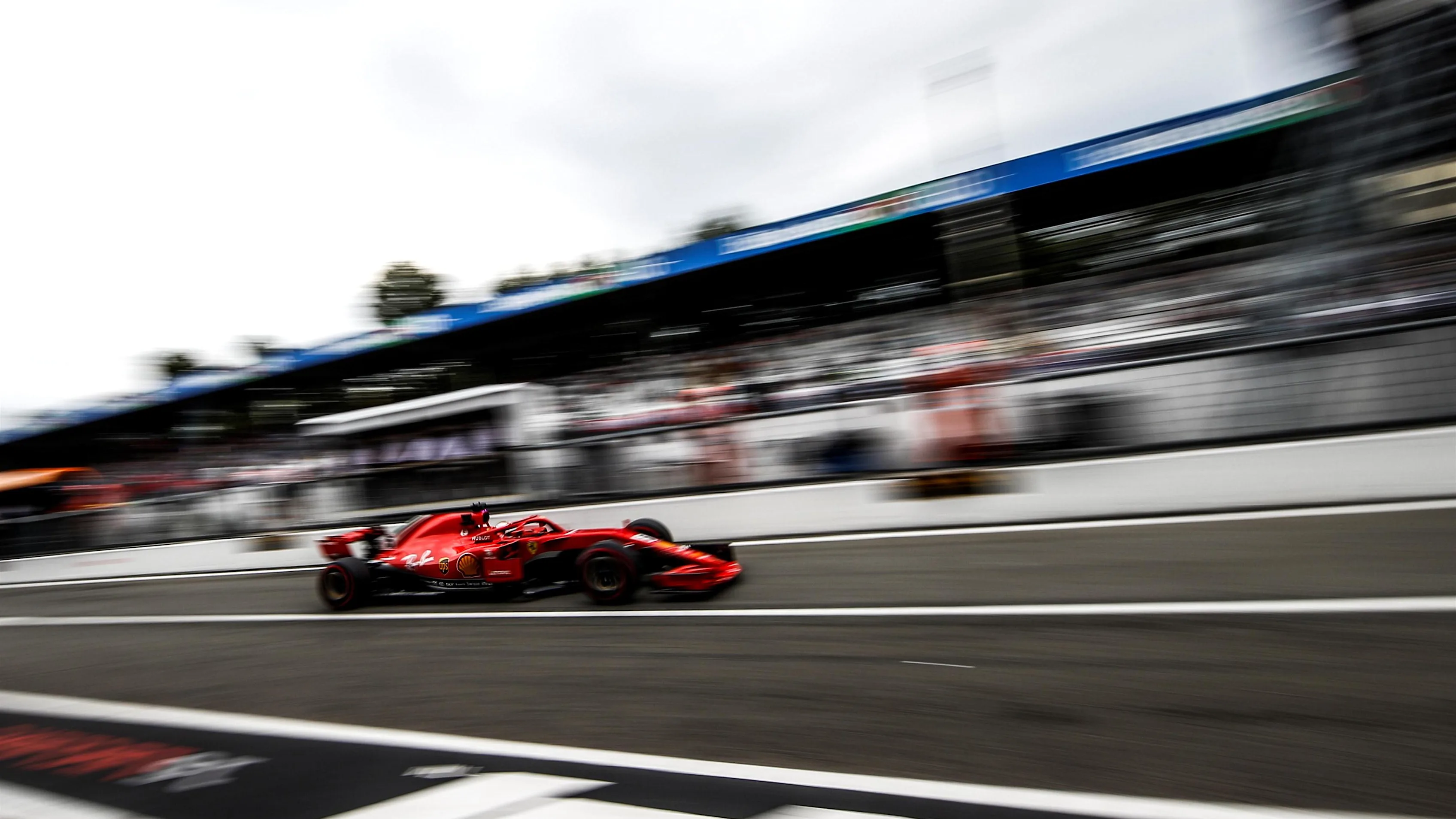 Sebastian Vettel, Ferrari SF71H at Formula One World Championship, Rd14, Italian Grand Prix,