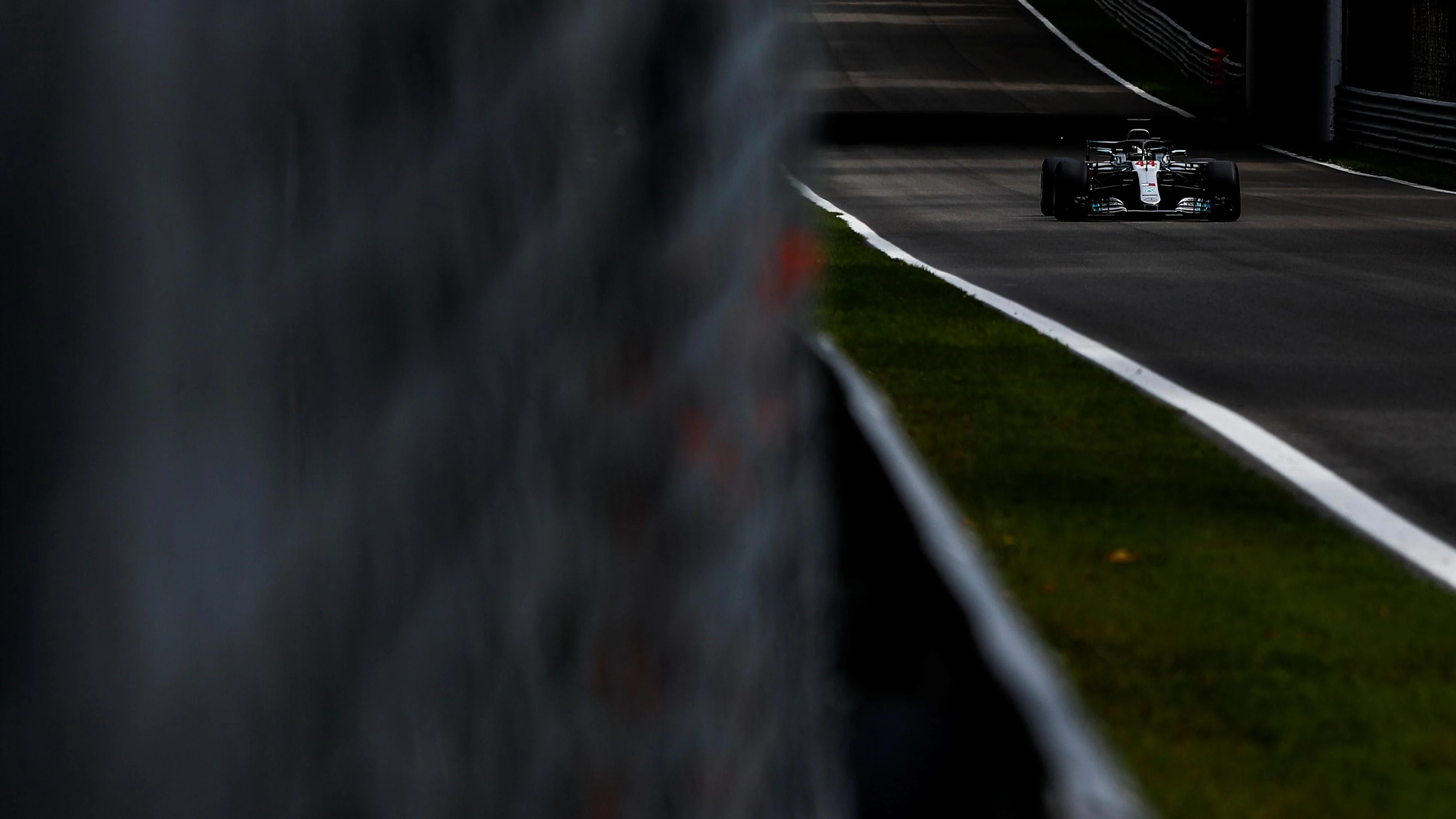Lewis Hamilton, Mercedes AMG F1 W09 at Formula One World Championship, Rd14, Italian Grand Prix, Qualifying, Monza, Italy, Saturday 1 September 2018. © Manuel Goria/Sutton Images