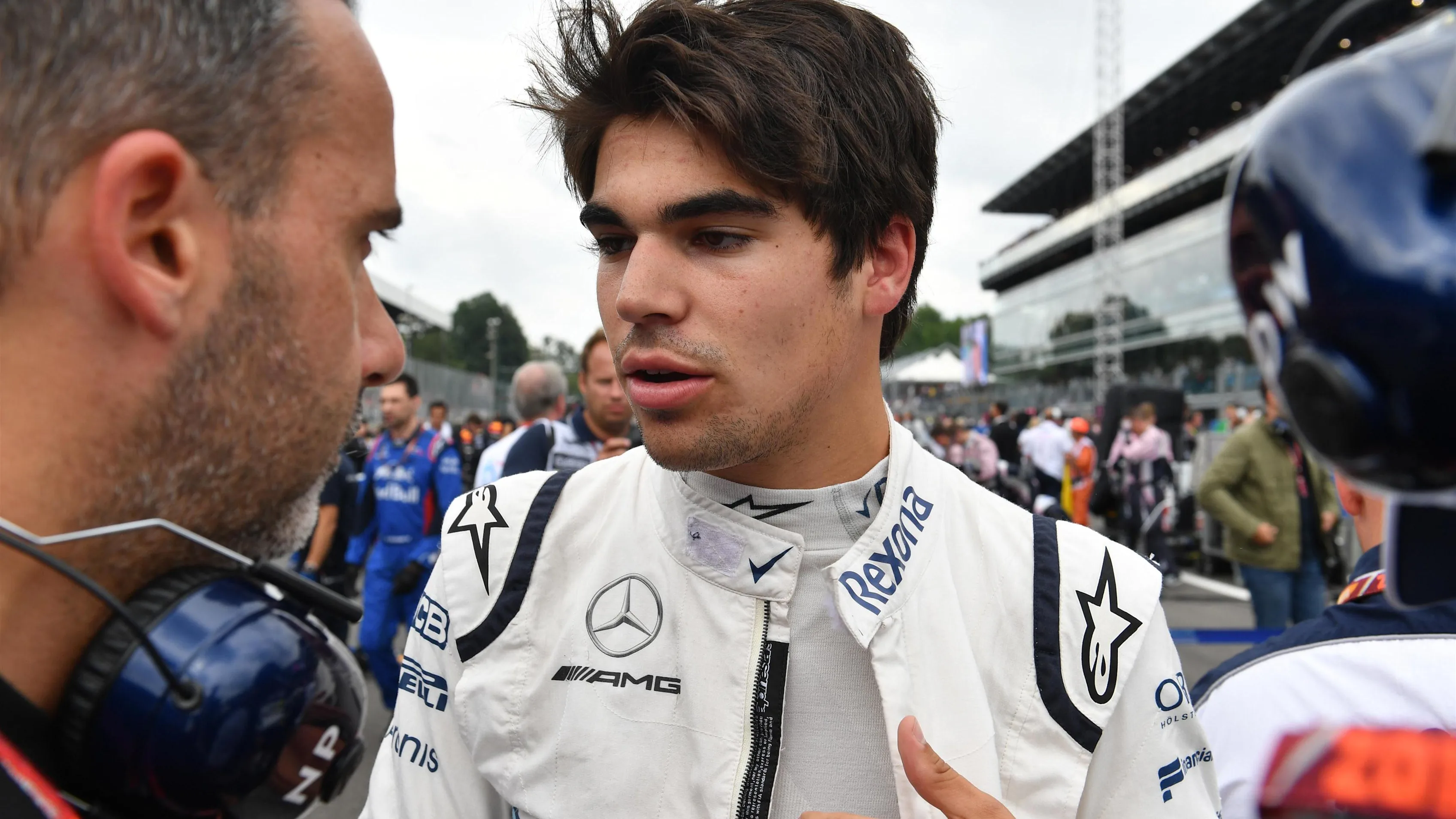 Lance Stroll, Williams Racing on the grid at Formula One World Championship, Rd14, Italian Grand
