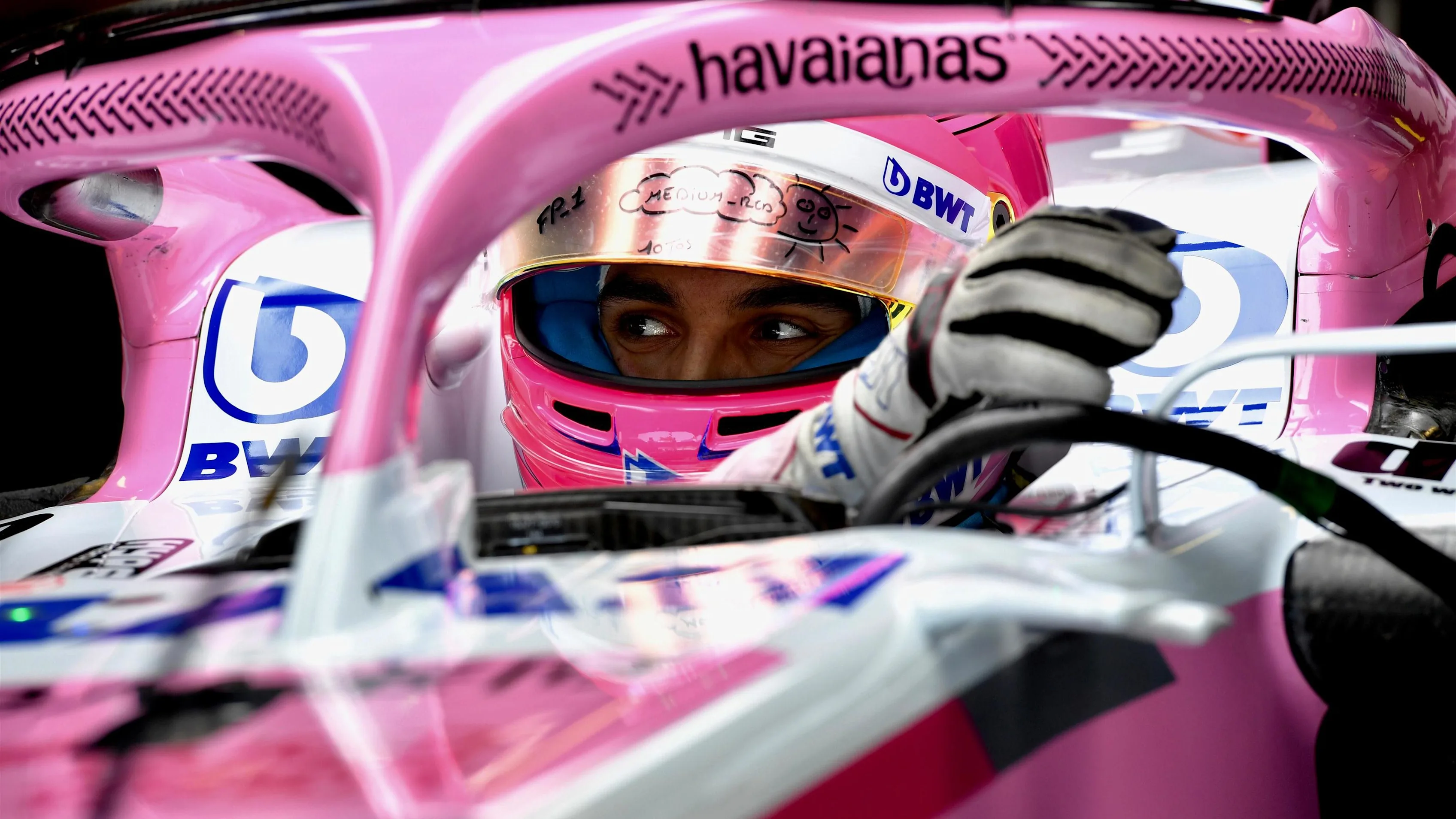 Esteban Ocon, Racing Point Force India VJM11 at Formula One World Championship, Rd14, Italian Grand