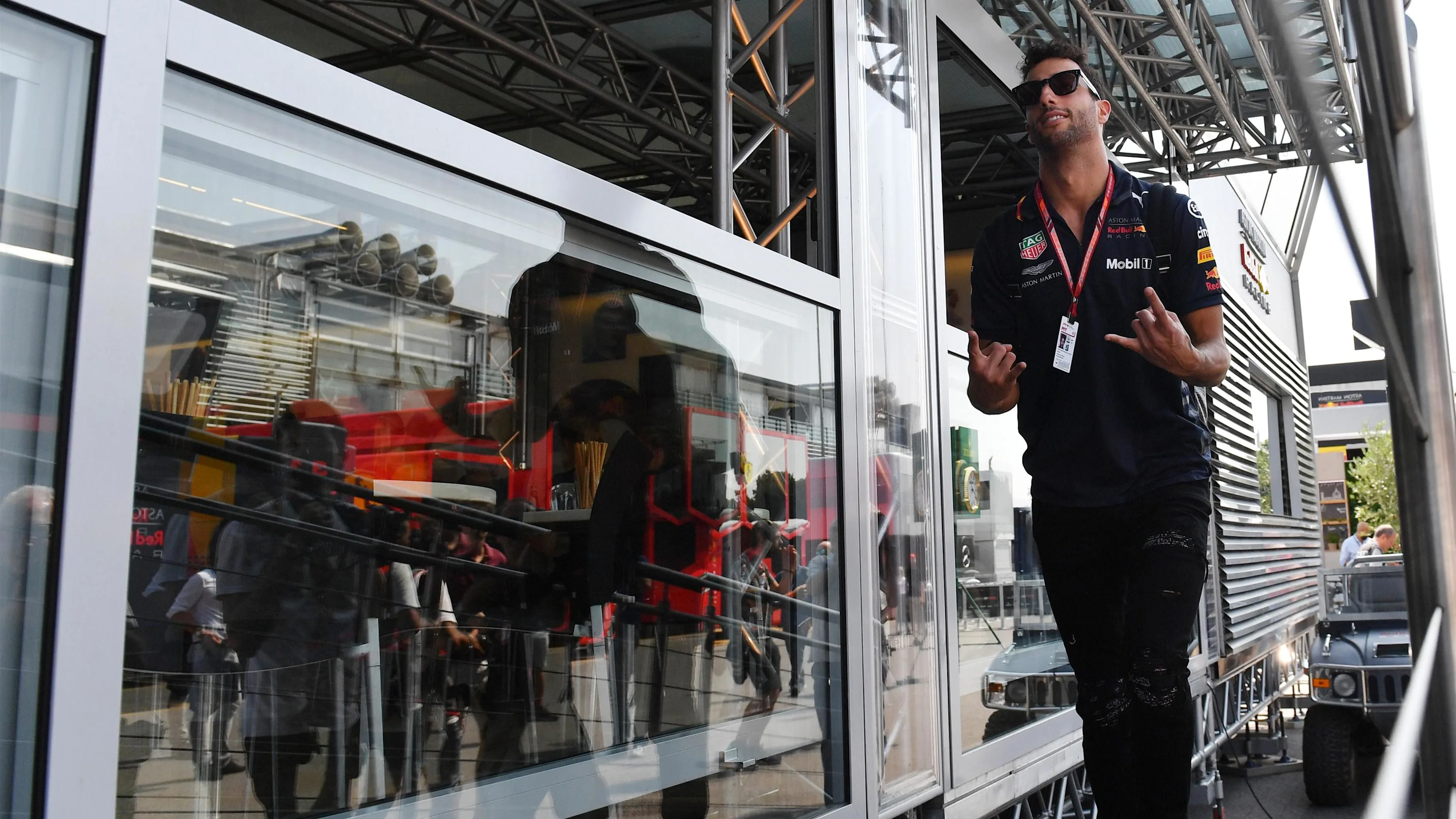 Daniel Ricciardo, Red Bull Racing at Formula One World Championship, Rd14, Italian Grand Prix,