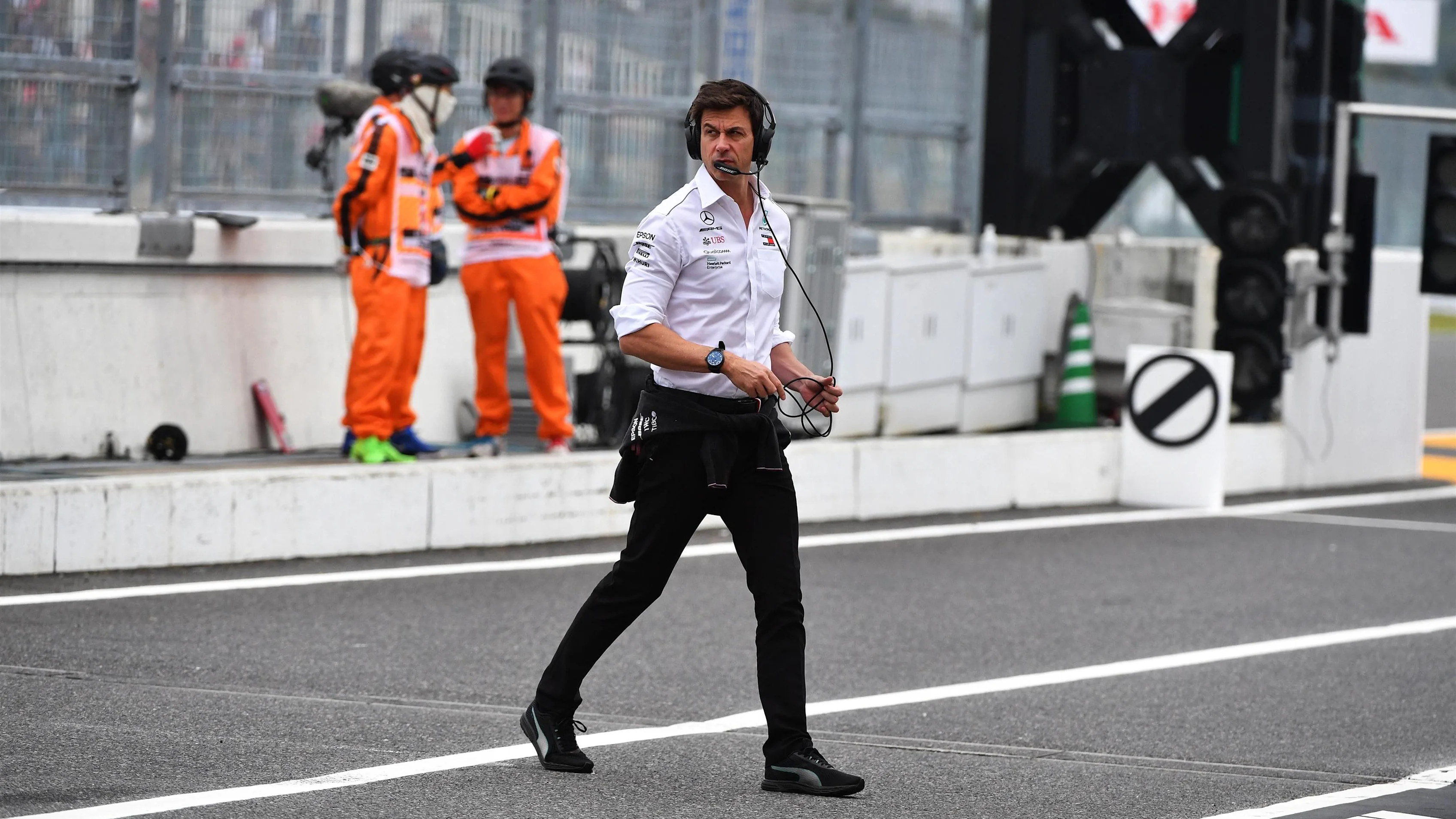 Toto Wolff, Mercedes AMG F1 Director of Motorsport at Formula One World Championship, Rd17,