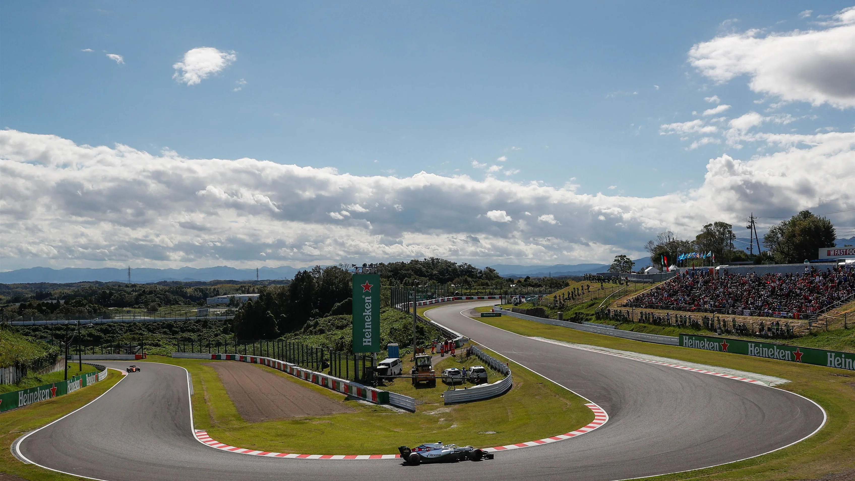 Lance Stroll, Williams FW41 at Formula One World Championship, Rd17, Japanese Grand Prix, Race, Suzuka, Japan, Sunday 7 October 2018.