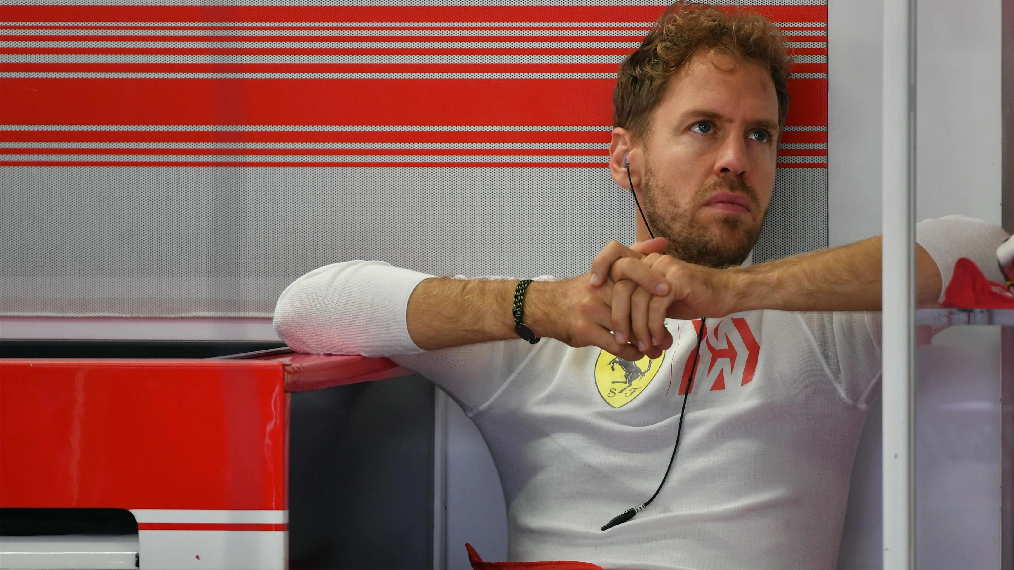 Sebastian Vettel, Ferrari at Formula One World Championship, Rd19, Mexican Grand Prix, Qualifying,