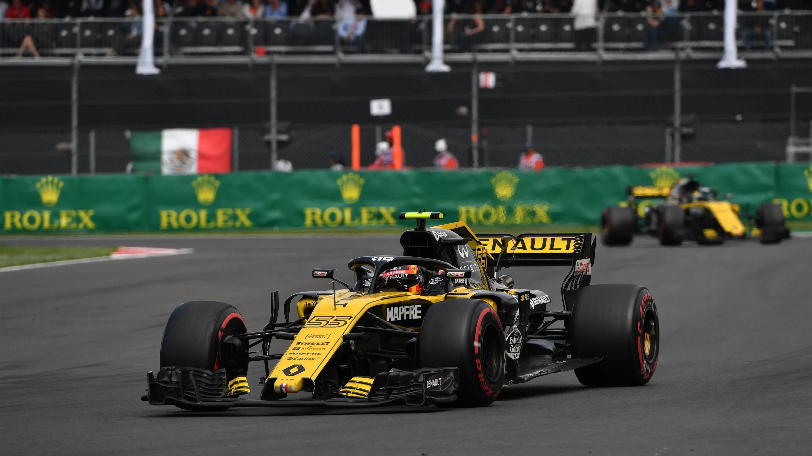 Carlos Sainz Jr, Renault Sport F1 Team R.S. 18 at Formula One World Championship, Rd19, Mexican