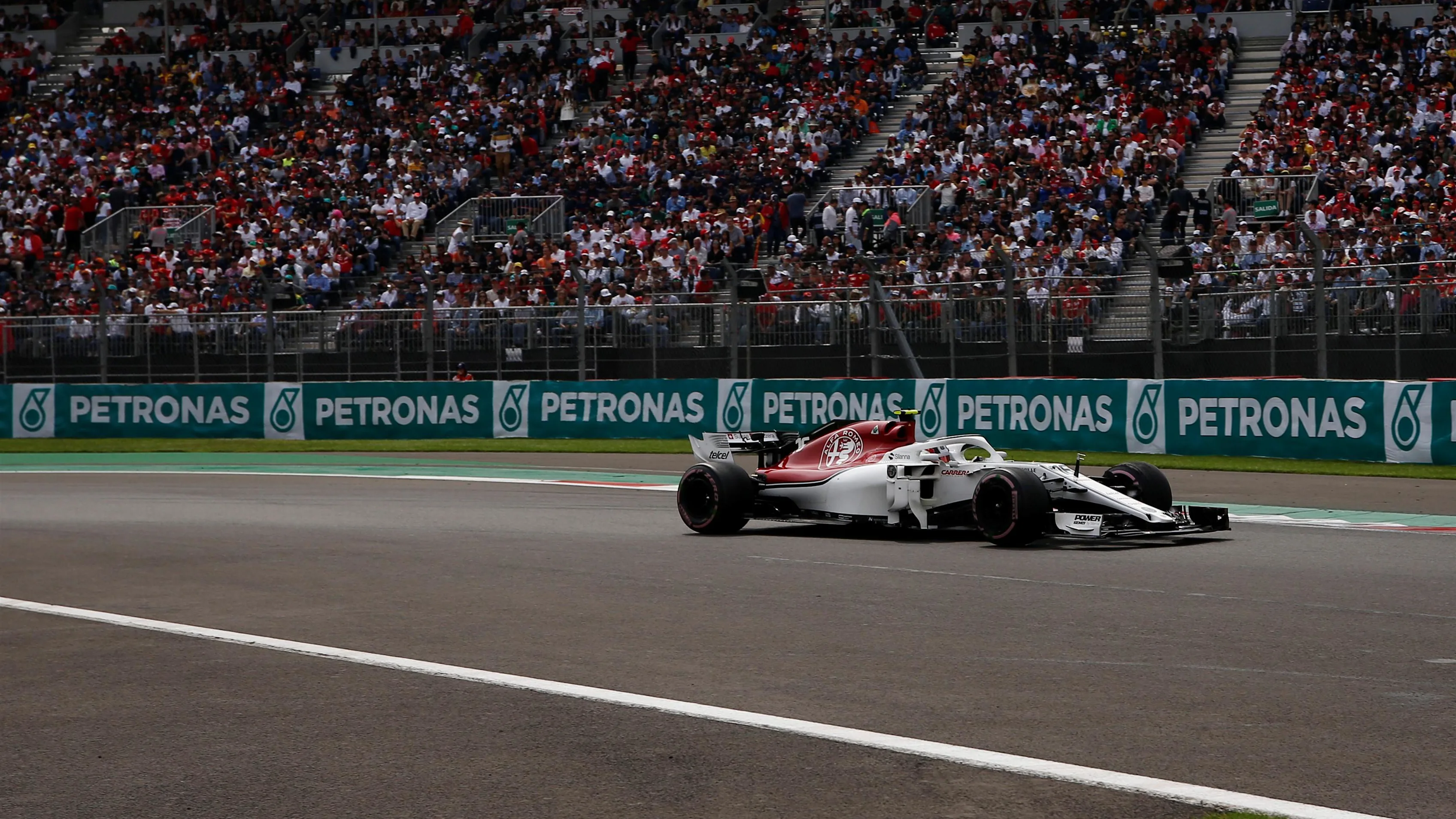 Charles Leclerc, Alfa Romeo Sauber C37 at Formula One World Championship, Rd19, Mexican Grand Prix, Race, Circuit Hermanos Rodriguez, Mexico City, Mexico, Sunday 28 October 2018.