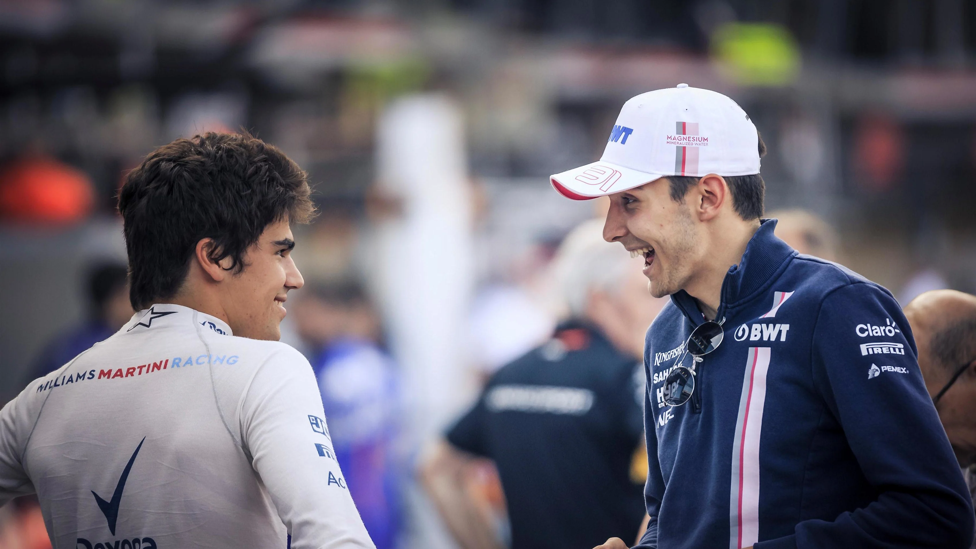 Lance Stroll (CDN) Williams and Esteban Ocon (FRA) Force India F1 at Formula One World Championship, Rd6, Monaco Grand Prix, Practice, Monte-Carlo, Monaco, Thursday 24 May 2018. © Manuel Goria/Sutton Images