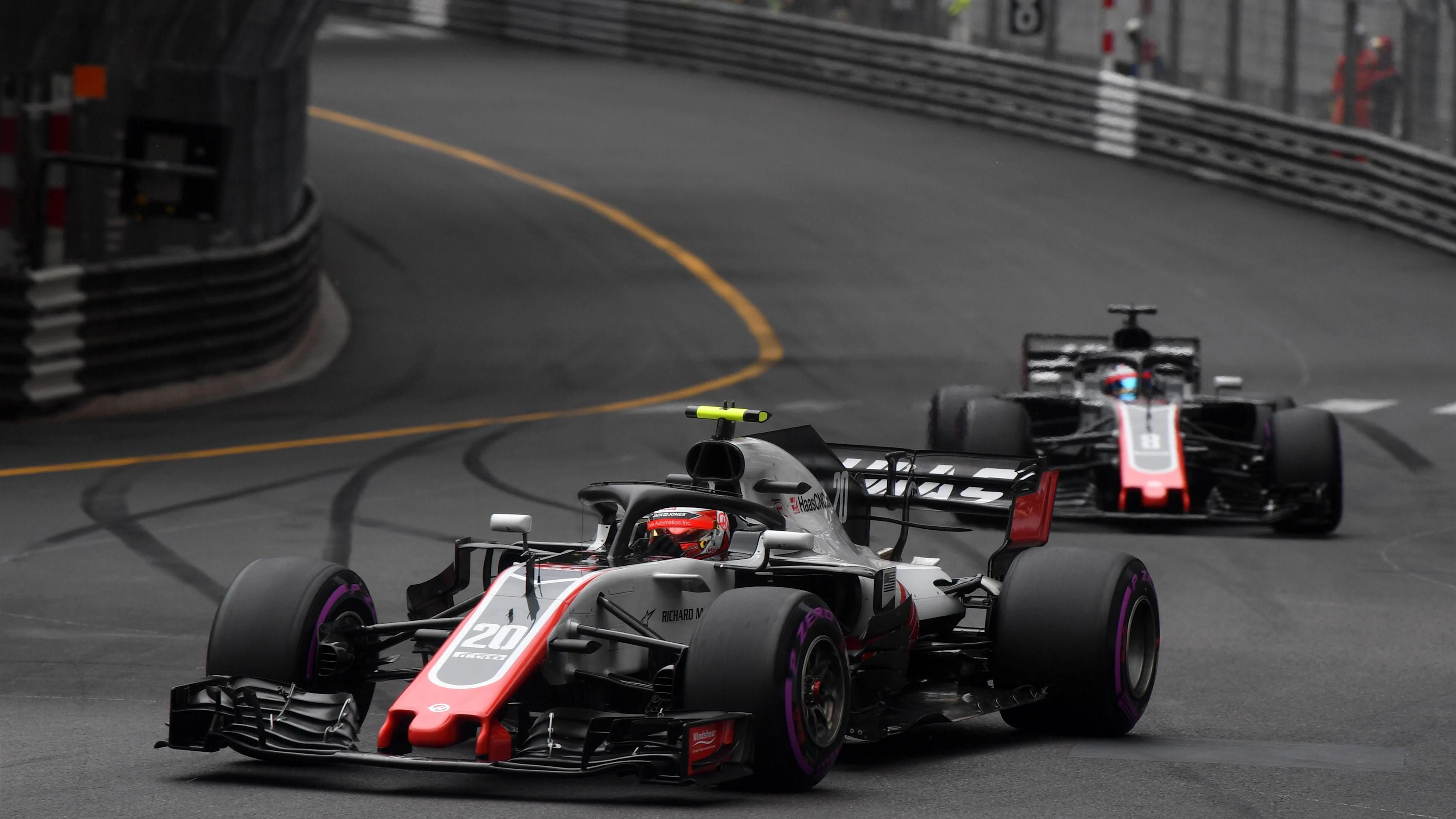 Kevin Magnussen (DEN) Haas VF-18 at Formula One World Championship, Rd6, Monaco Grand Prix, Race, Monte-Carlo, Monaco, Sunday 27 May 2018. © Mark Sutton/Sutton Images