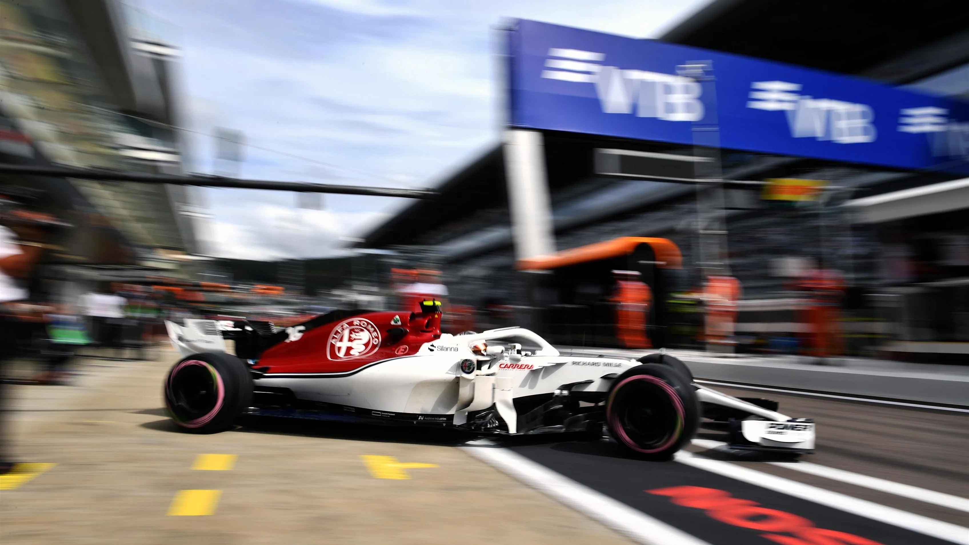 Charles Leclerc, Alfa Romeo Sauber C37 at Formula One World Championship, Rd16, Russian Grand Prix,