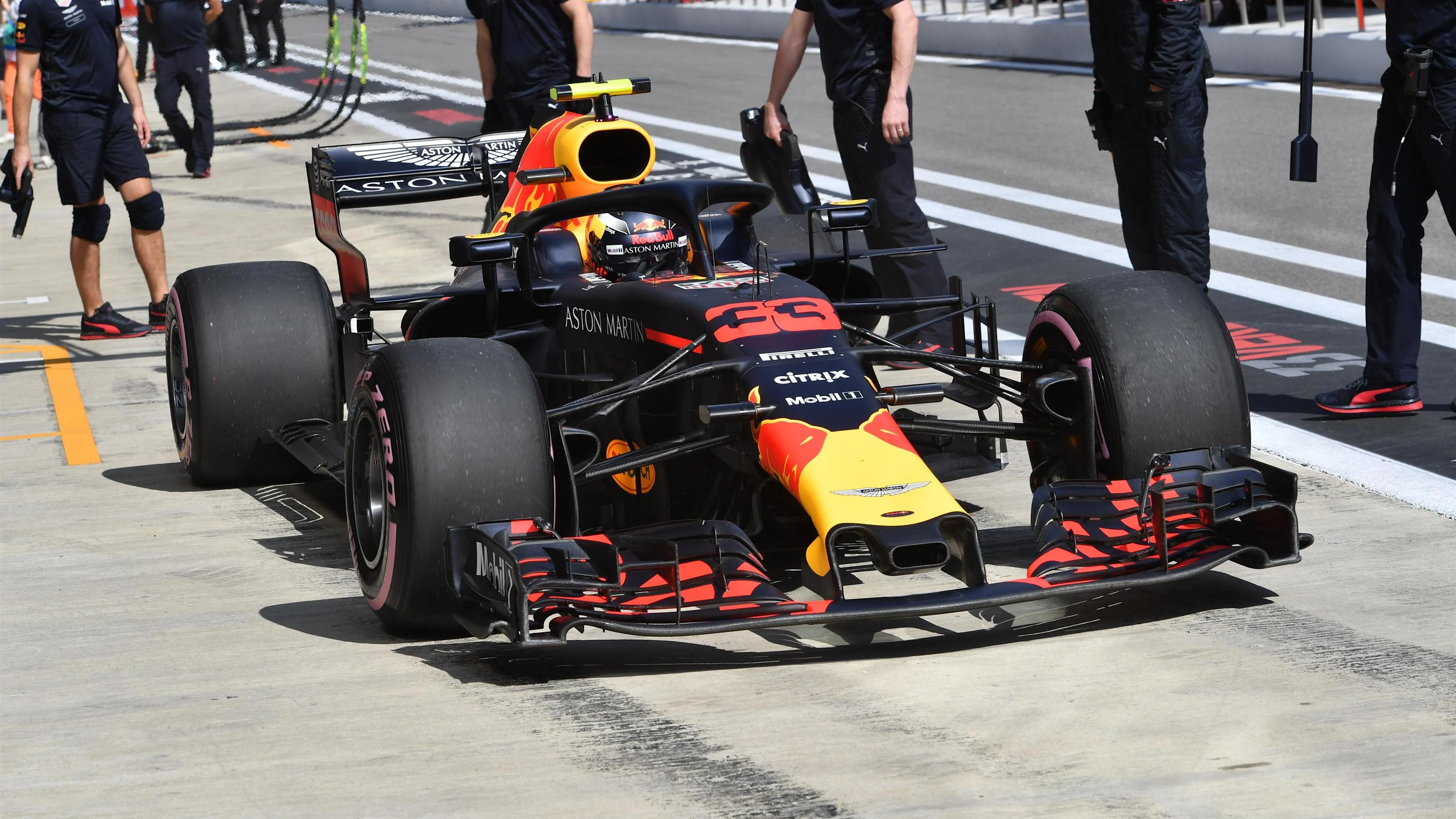 Max Verstappen, Red Bull Racing RB14 at Formula One World Championship, Rd16, Russian Grand Prix,