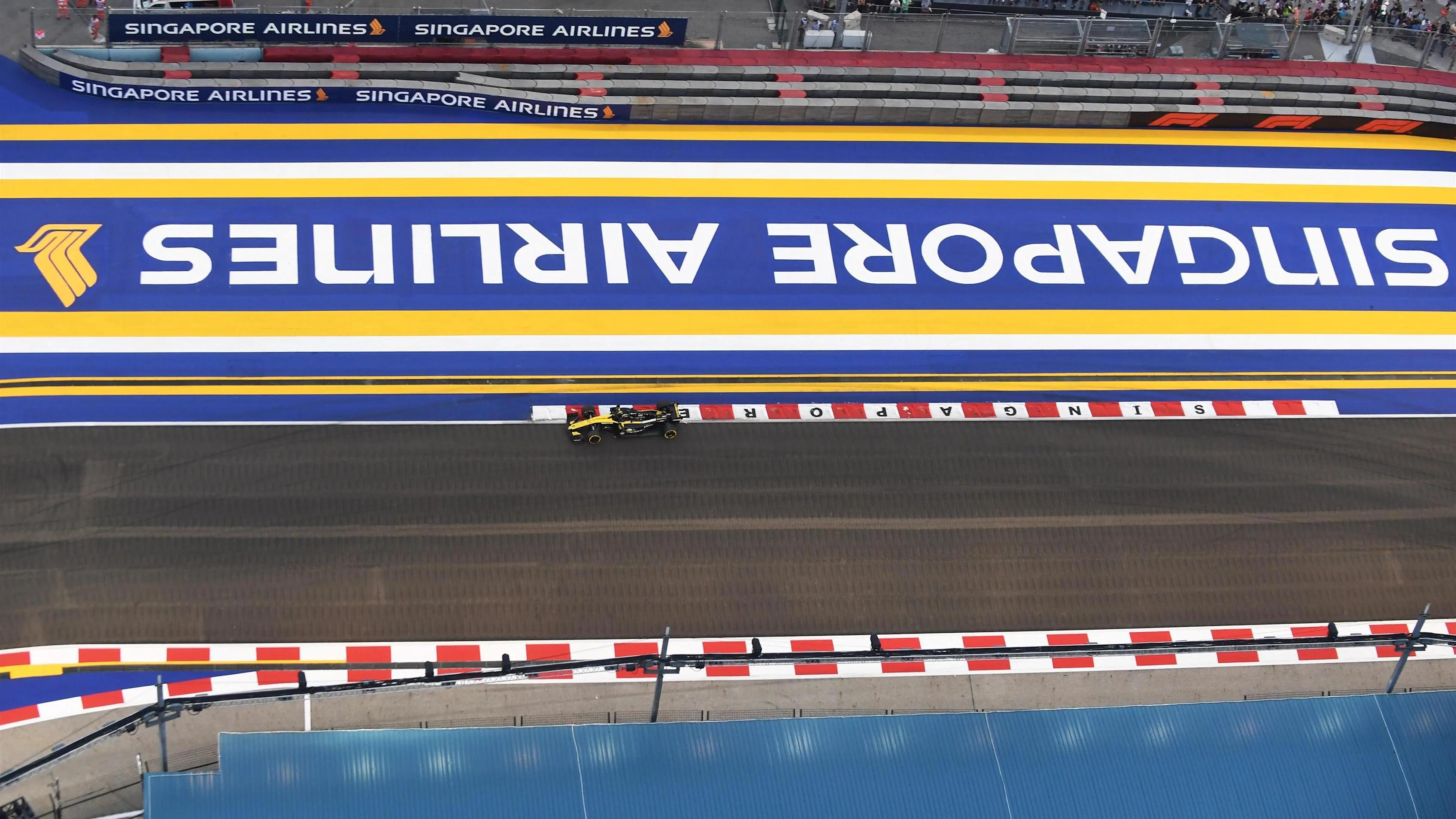 Nico Hulkenberg, Renault Sport F1 Team R.S. 18 at Formula One World Championship, Rd15, Singapore Grand Prix, Qualifying, Marina Bay Circuit, Singapore, Saturday 15 September 2018.