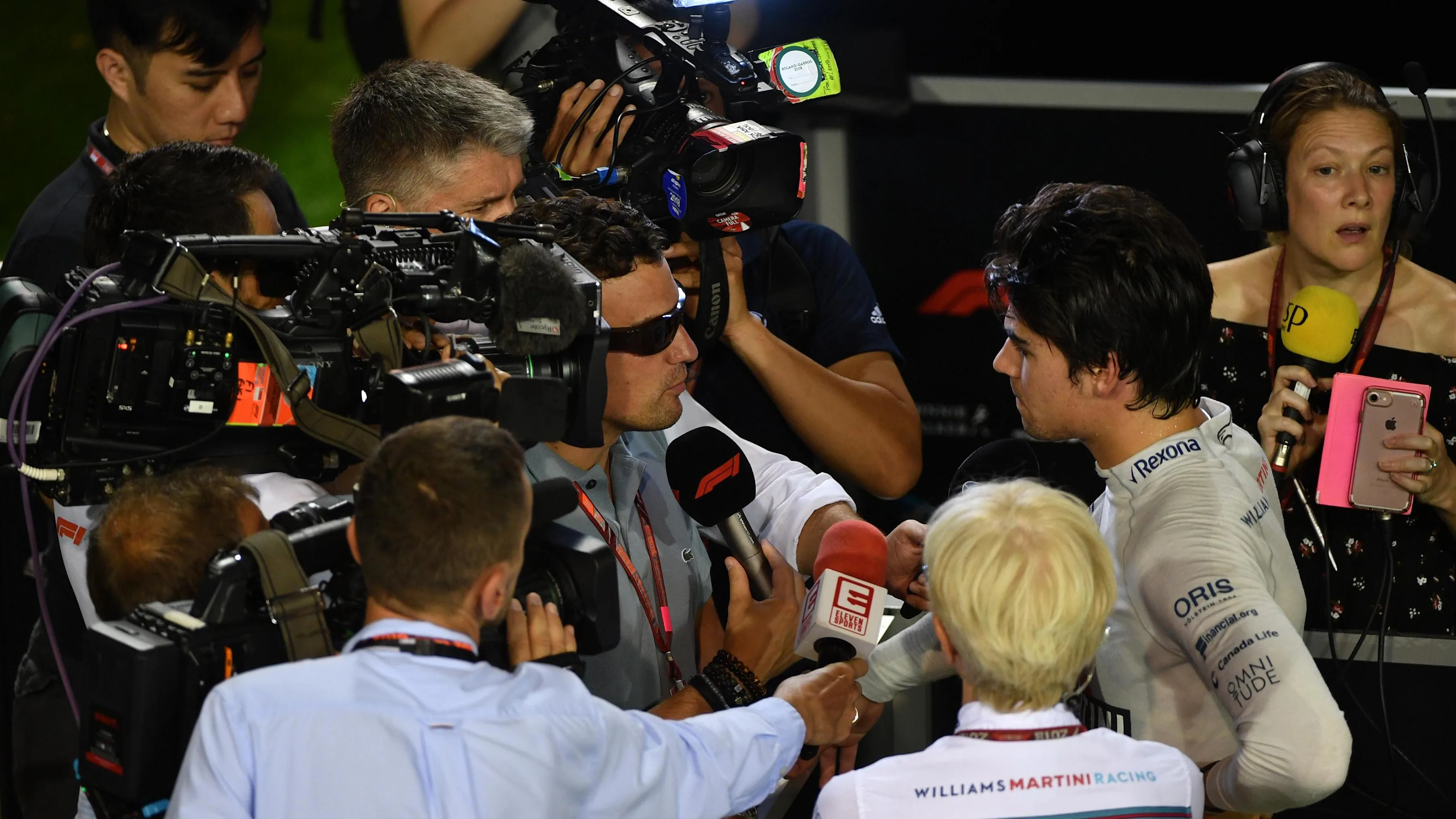 Lance Stroll, Williams Racing at Formula One World Championship, Rd15, Singapore Grand Prix, Qualifying, Marina Bay Circuit, Singapore, Saturday 15 September 2018.