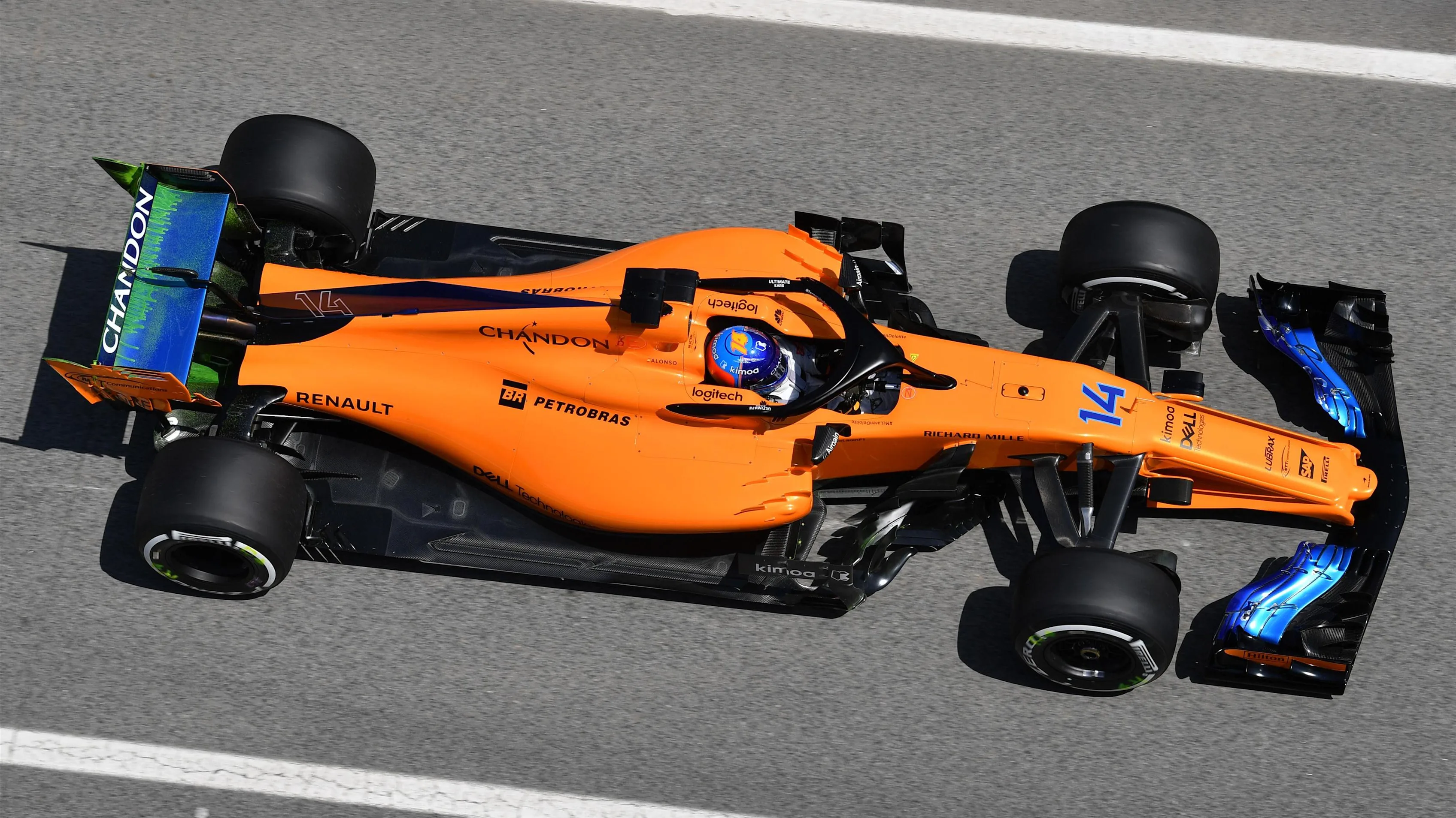 Fernando Alonso (ESP) McLaren MCL33 at Formula One World Championship, Rd5, Spanish Grand Prix, Practice, Barcelona, Spain, Friday 11 May 2018. © Mark Sutton/Sutton Images