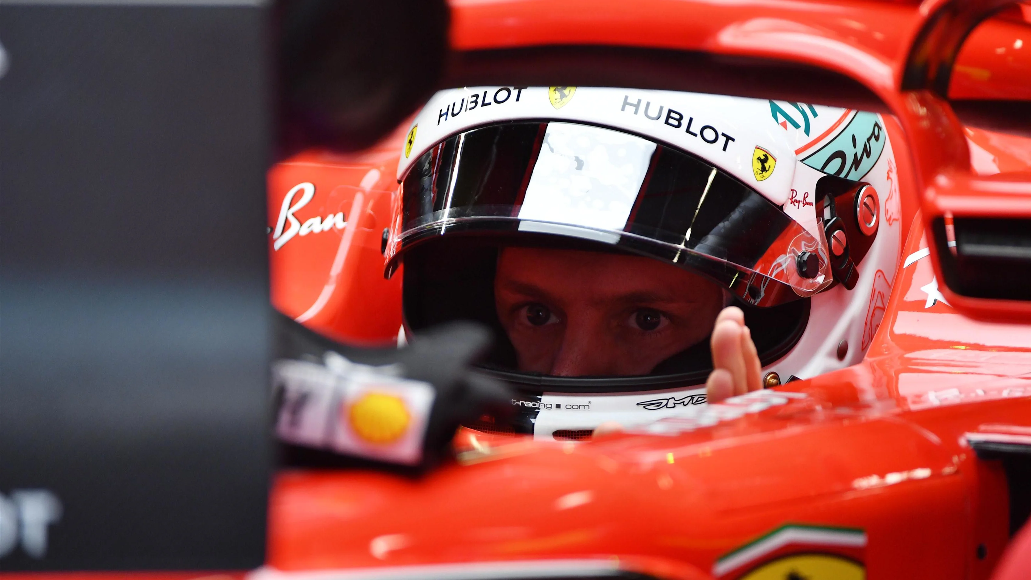 Sebastian Vettel (GER) Ferrari SF-71H at Formula One World Championship, Rd5, Spanish Grand Prix, Qualifying, Barcelona, Spain, Saturday 12 May 2018. © Mark Sutton/Sutton Images