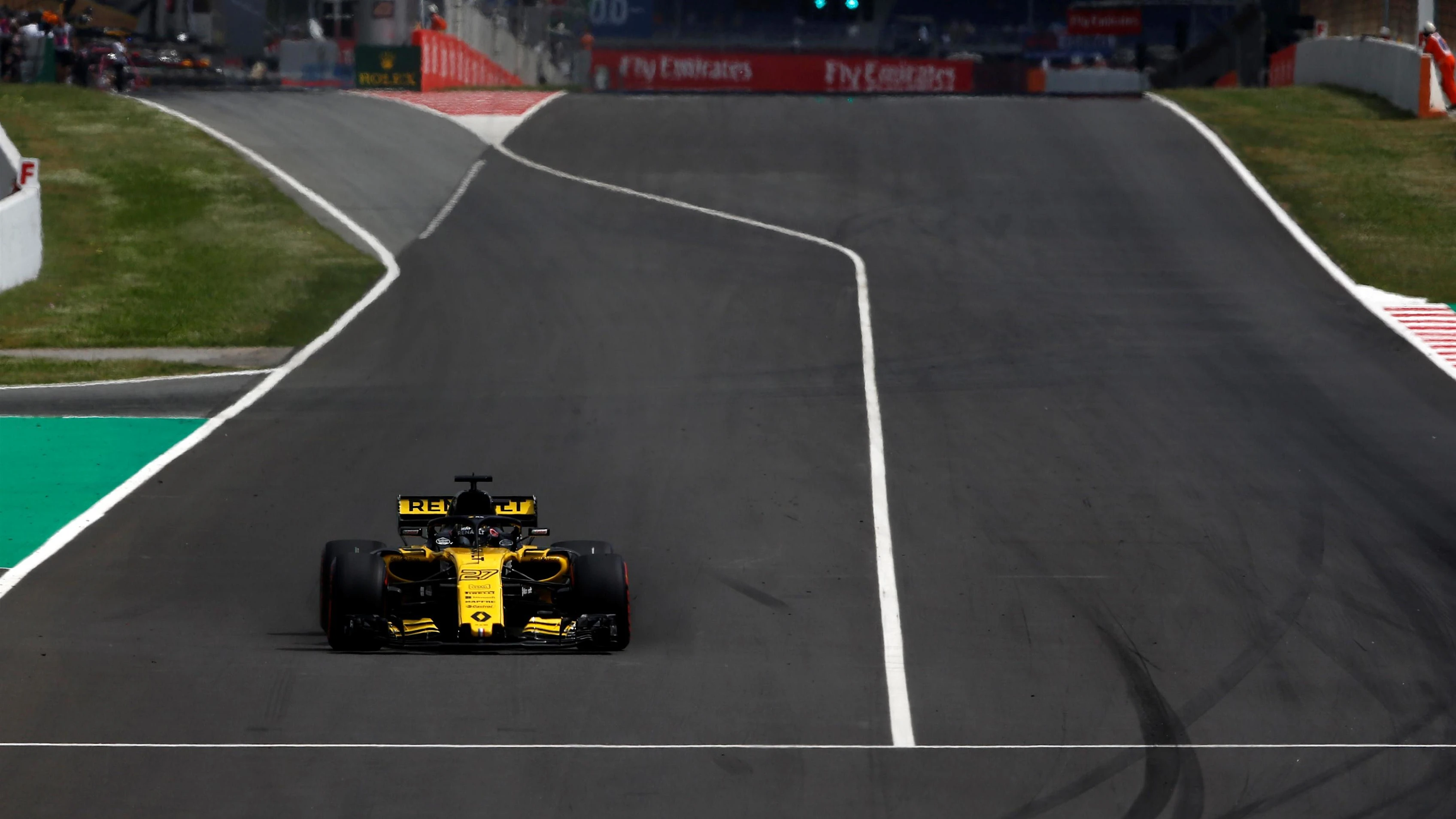 Nico Hulkenberg (GER) Renault Sport F1 Team RS18 at Formula One World Championship, Rd5, Spanish Grand Prix, Qualifying, Barcelona, Spain, Saturday 12 May 2018. © Manuel Goria/Sutton Images