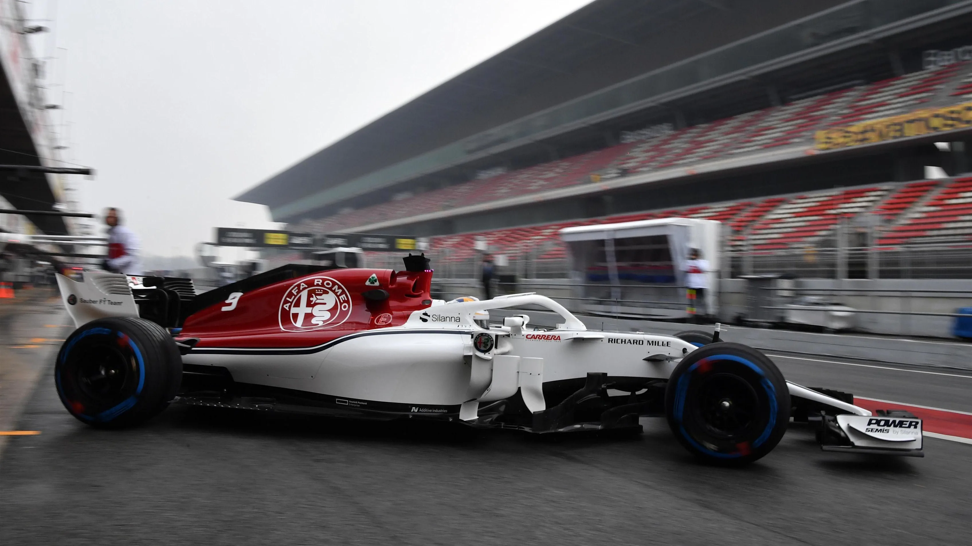 Marcus Ericsson (SWE) Alfa Romeo Sauber C37 at Formula One Testing, Day Four, Barcelona, Spain, 1 March 2018. © Mark Sutton/Sutton Images