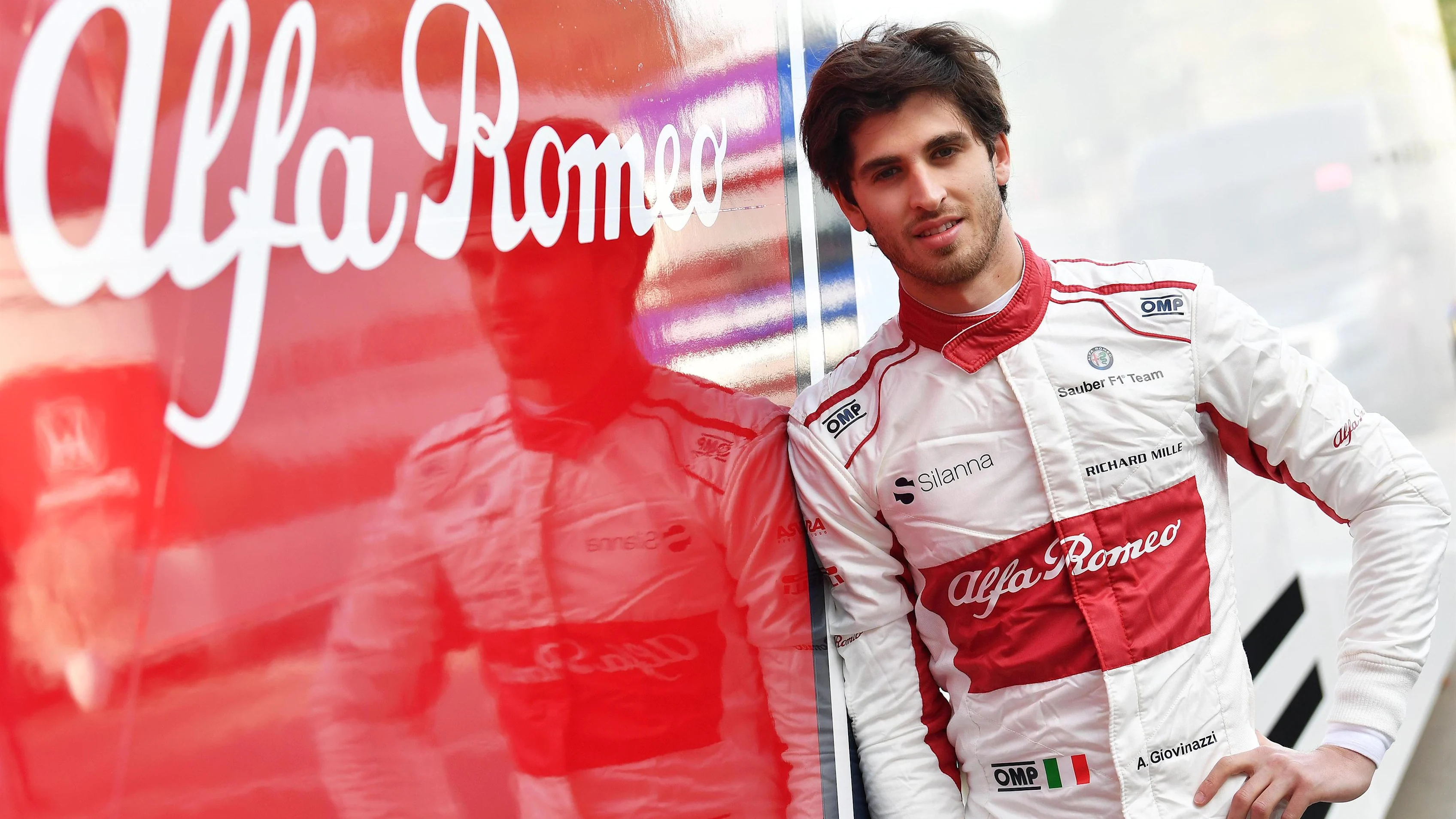 Antonio Giovinazzi (ITA) Alfa Romeo Sauber F1 Team at Formula One Testing, Day One, Barcelona,