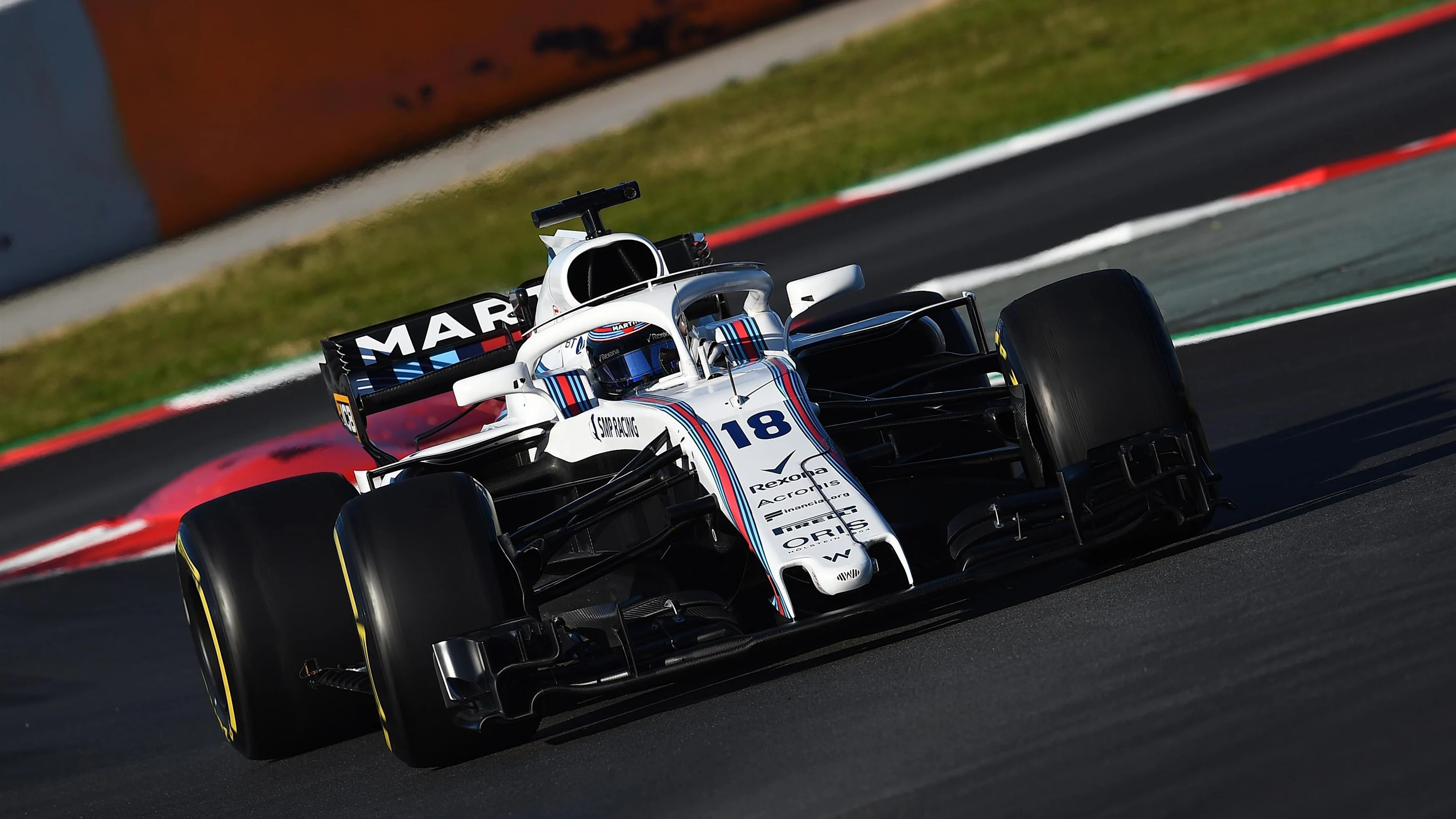 Lance Stroll (CDN) Williams FW41 at Formula One Testing, Day Two, Barcelona, Spain, 7 March 2018. © Jerry Andre/Sutton Images