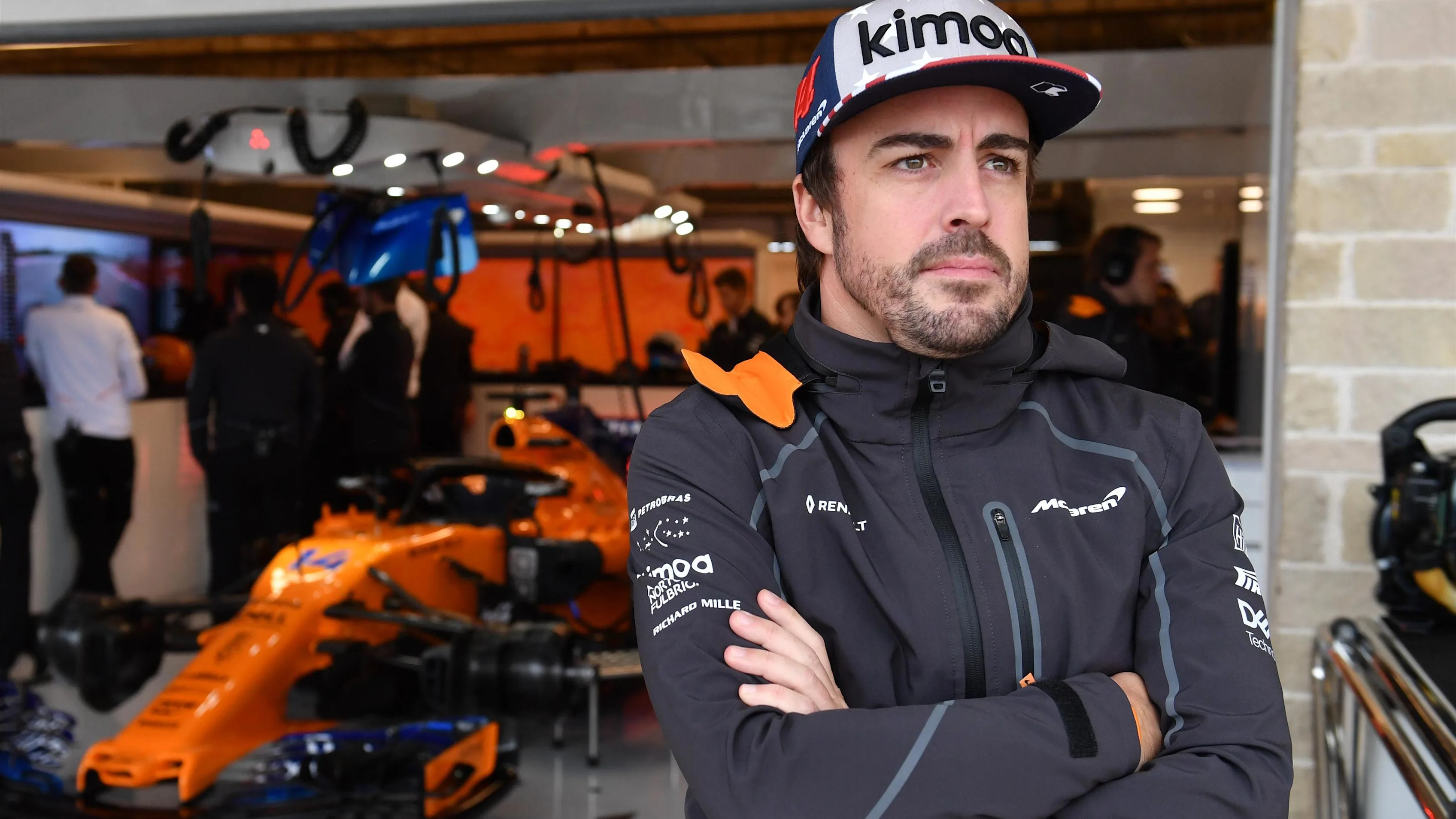 Fernando Alonso, McLaren at Formula One World Championship, Rd18, United States Grand Prix, Practice, Circuit of the Americas, Austin, Texas, USA, Friday 19 October 2018.