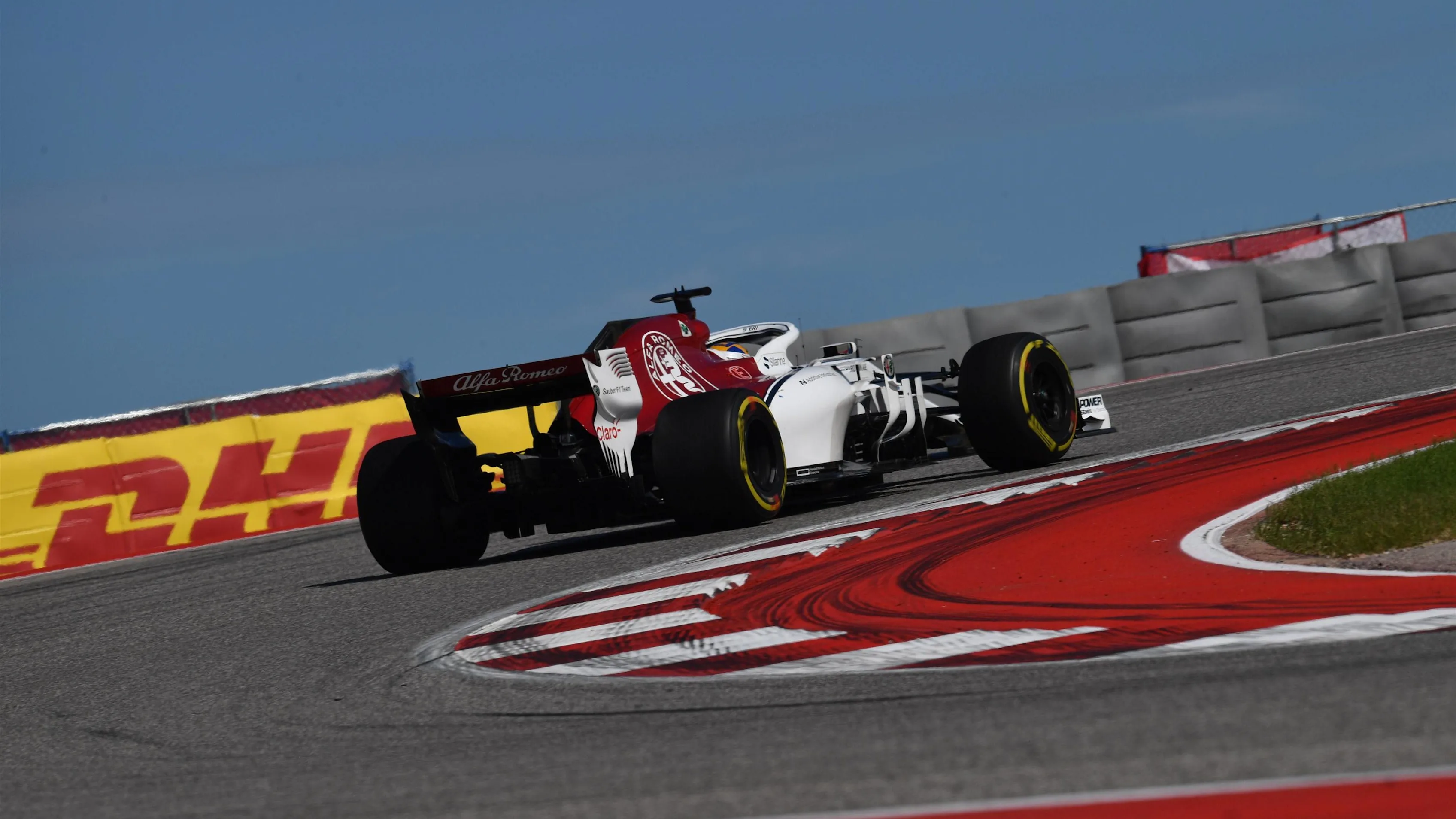Marcus Ericsson, Alfa Romeo Sauber C37 at Formula One World Championship, Rd18, United States Grand Prix, Race, Circuit of the Americas, Austin, Texas, USA, Sunday 21 October 2018.