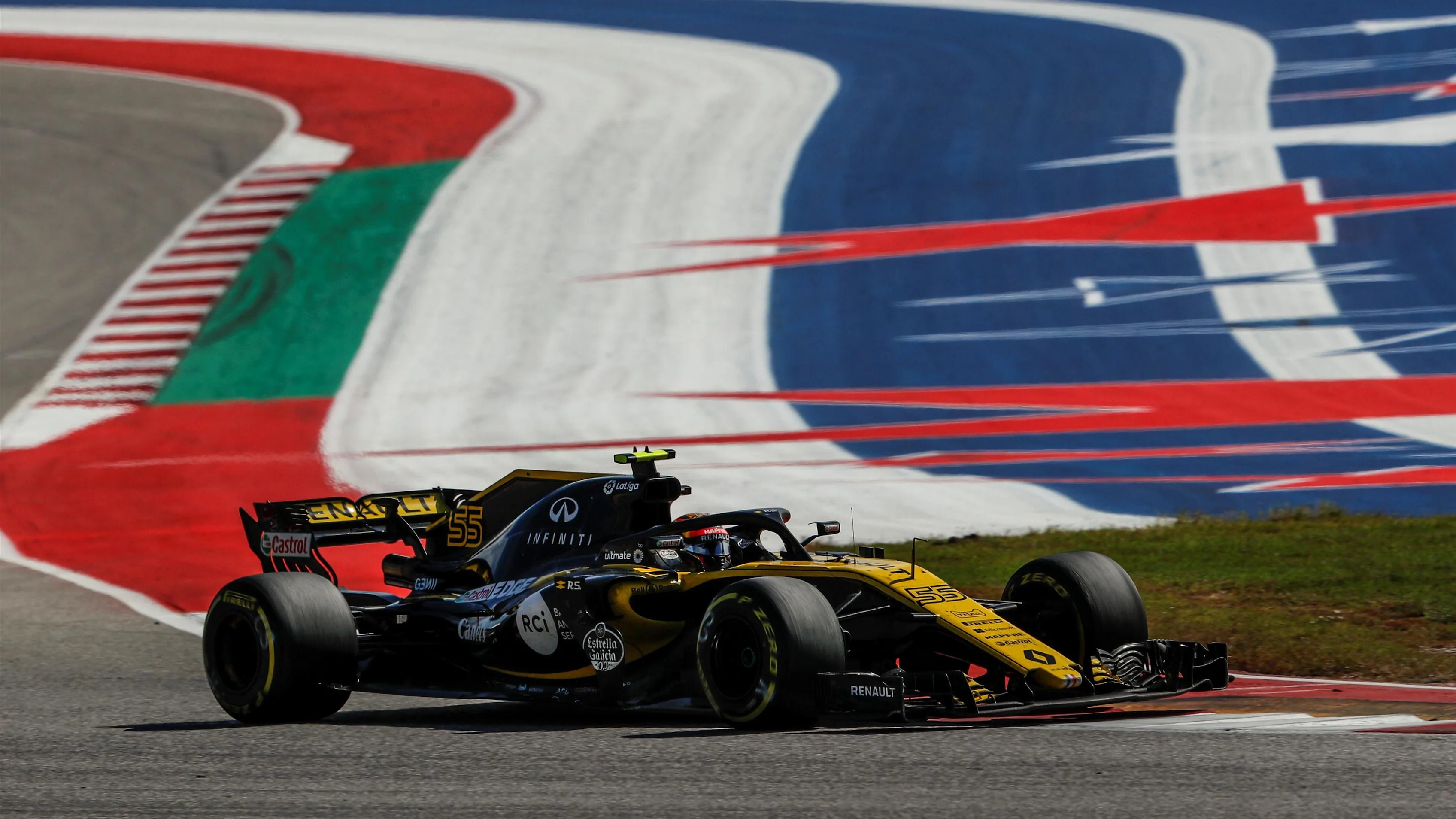 Carlos Sainz Jr, Renault Sport F1 Team R.S. 18 at Formula One World Championship, Rd18, United