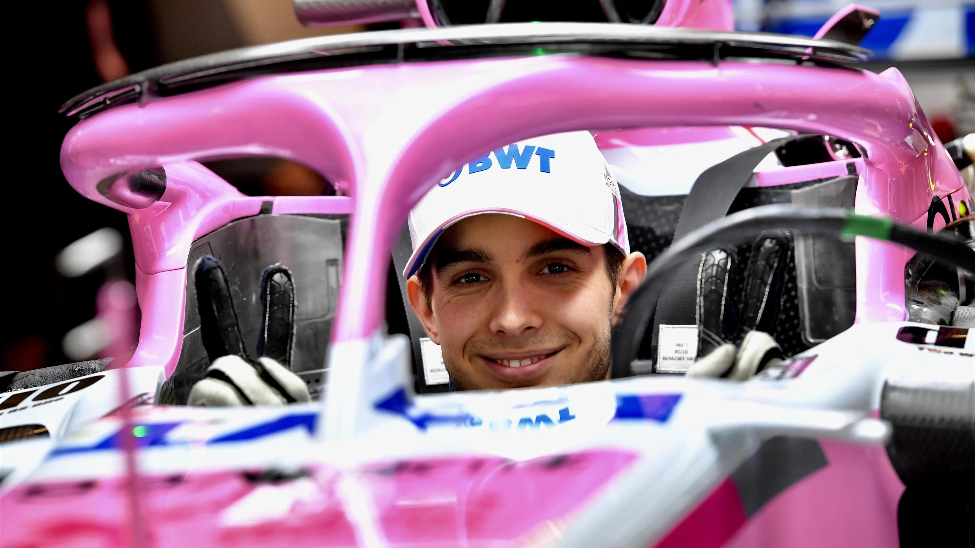 Esteban Ocon, Racing Point Force India VJM11 at Formula One World Championship, Rd18, United States