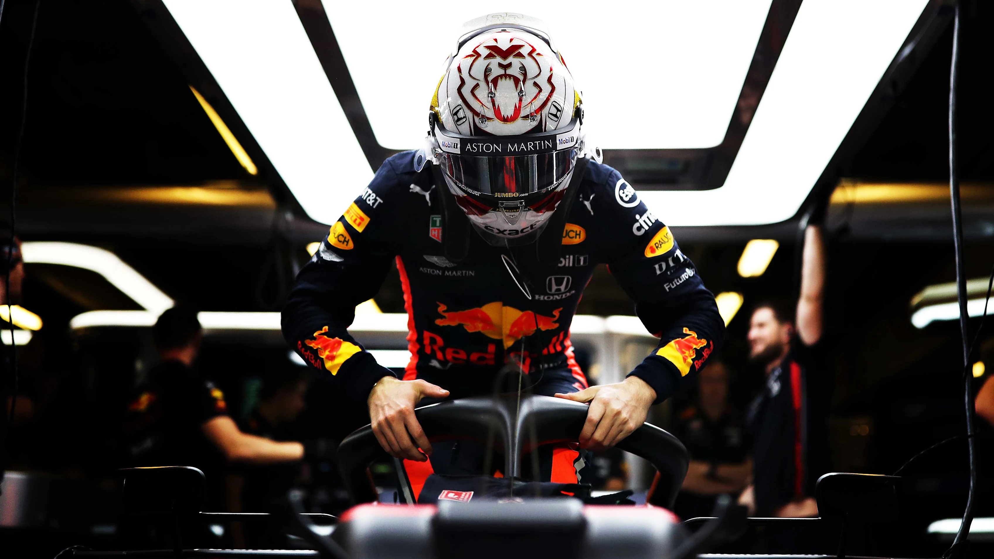 ABU DHABI, UNITED ARAB EMIRATES - NOVEMBER 30: Max Verstappen of Netherlands and Red Bull Racing