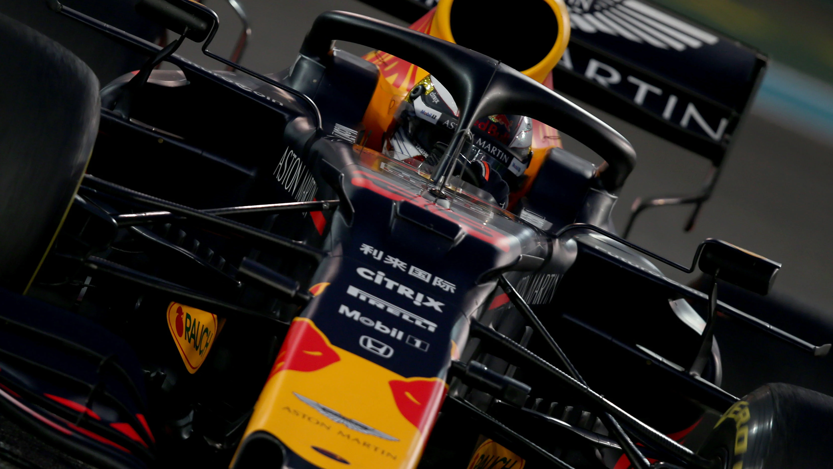 ABU DHABI, UNITED ARAB EMIRATES - DECEMBER 01: Max Verstappen of the Netherlands driving the (33)