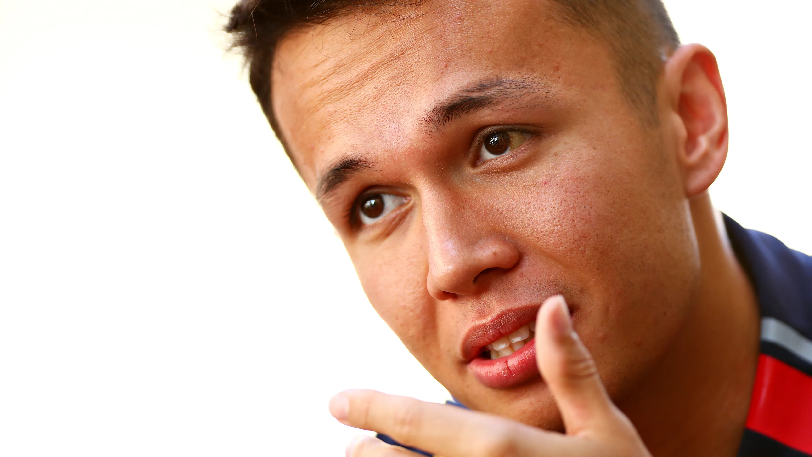 ABU DHABI, UNITED ARAB EMIRATES - NOVEMBER 28: Alexander Albon of Thailand and Red Bull Racing