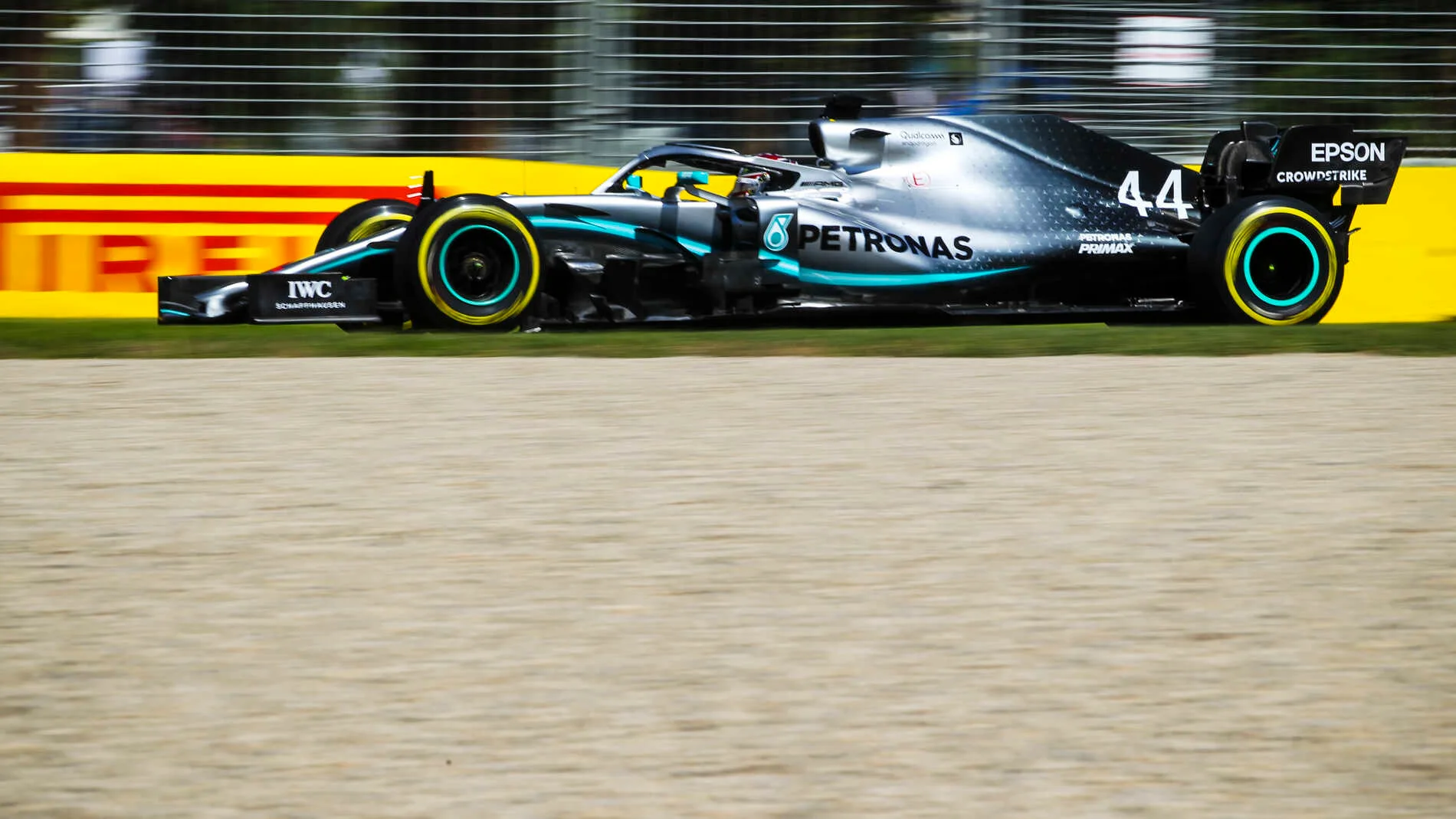 MELBOURNE GRAND PRIX CIRCUIT, AUSTRALIA - MARCH 15: Lewis Hamilton, Mercedes AMG F1 W10 during the