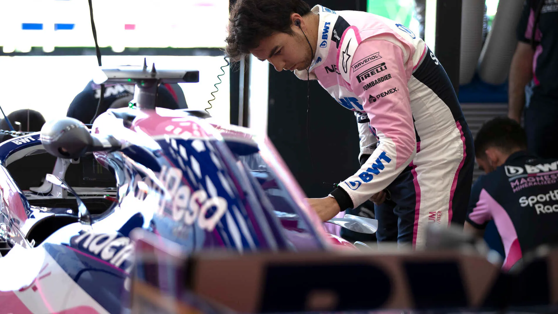 MELBOURNE GRAND PRIX CIRCUIT, AUSTRALIA - MARCH 15: Sergio Perez, Racing Point during the
