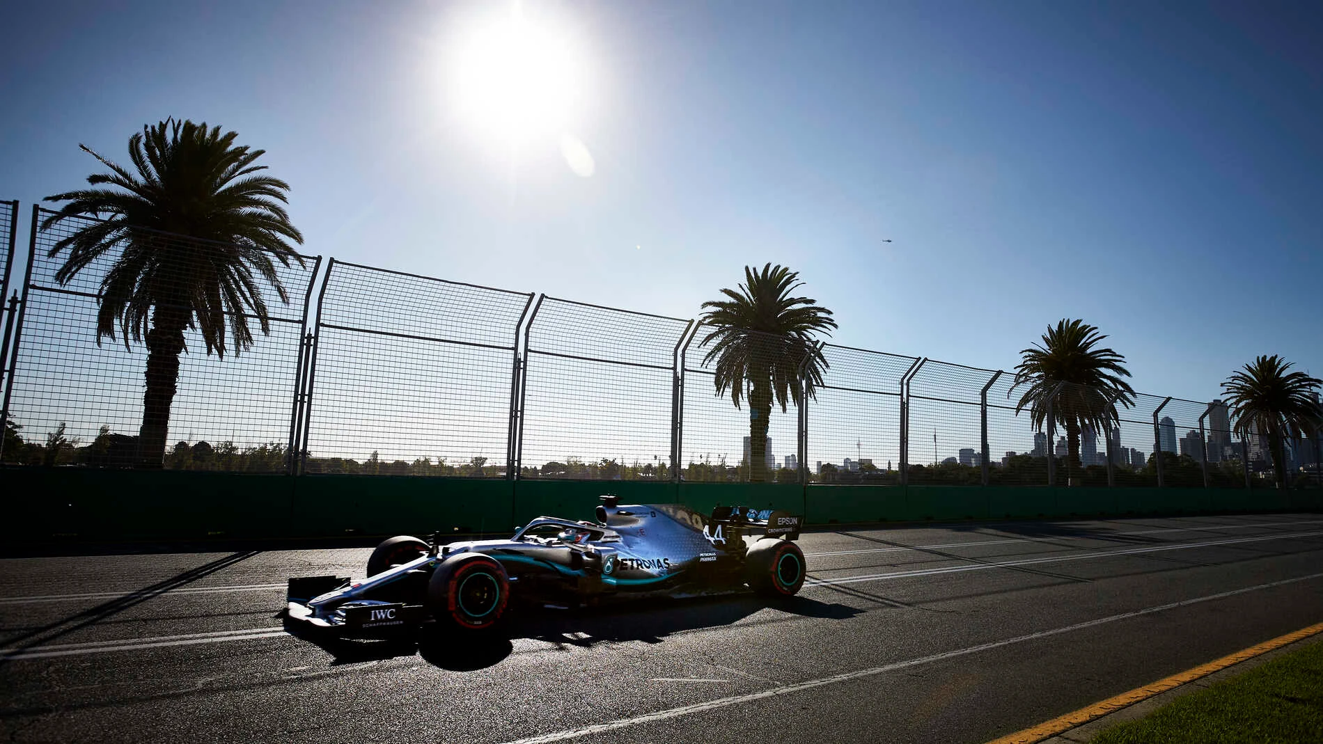 MELBOURNE GRAND PRIX CIRCUIT, AUSTRALIA - MARCH 15: Lewis Hamilton, Mercedes AMG F1 W10 during the