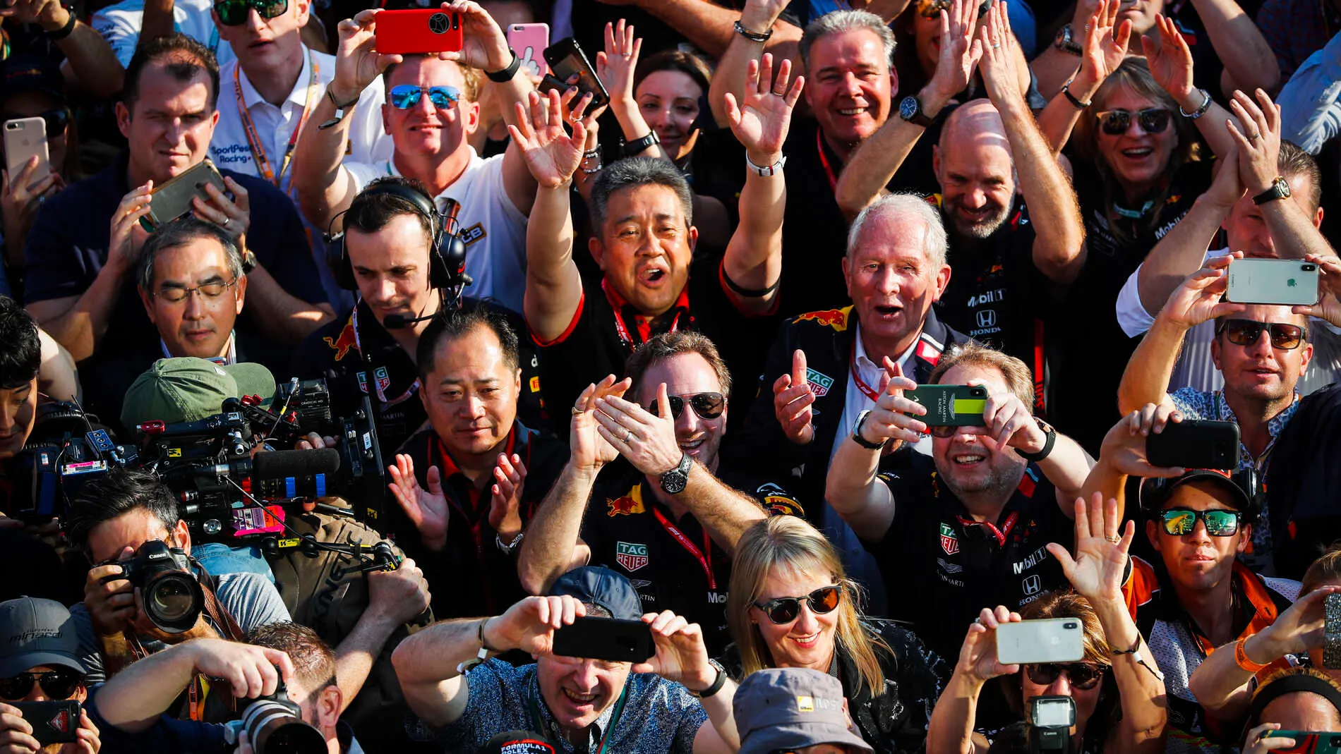 MELBOURNE GRAND PRIX CIRCUIT, AUSTRALIA - MARCH 17: Christian Horner, Team Principal, Red Bull