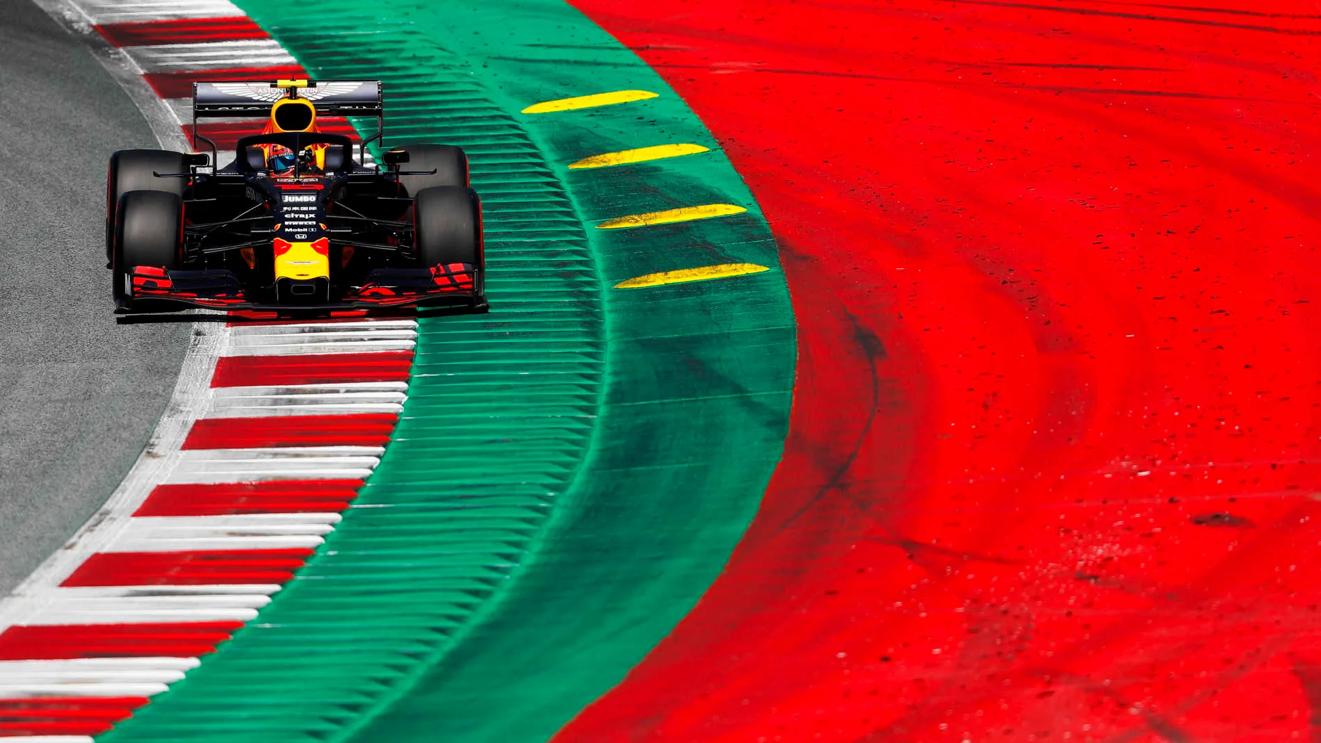 RED BULL RING, AUSTRIA - JUNE 29: Pierre Gasly, Red Bull Racing RB15 during the Austrian GP at Red