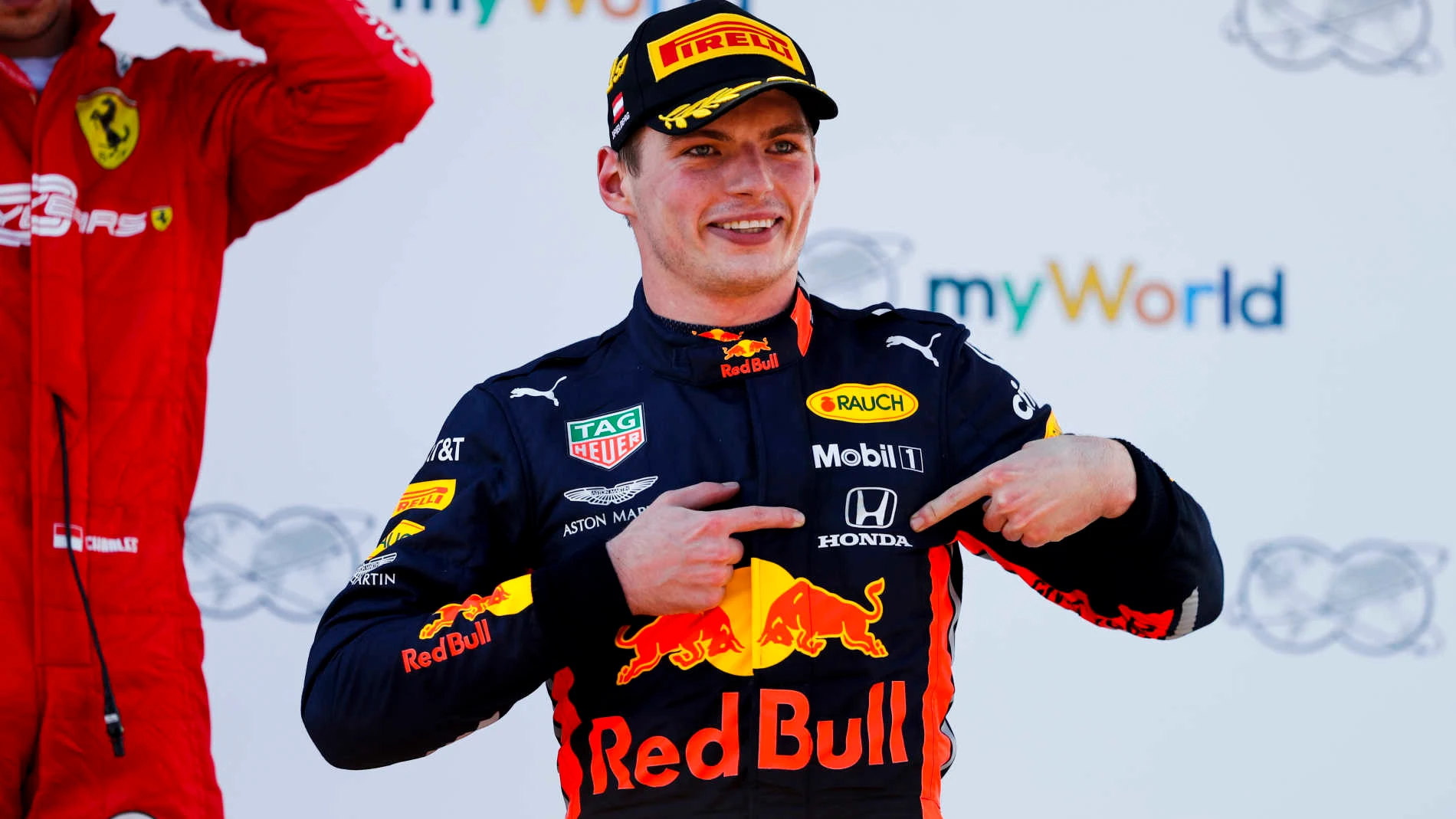 RED BULL RING, AUSTRIA - JUNE 30: Race winner Max Verstappen, Red Bull Racing celebrates on the