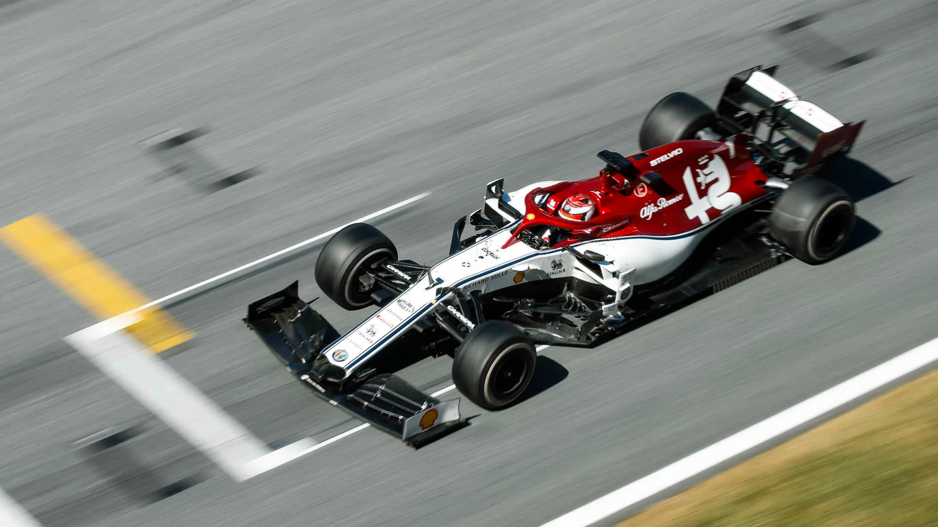 RED BULL RING, AUSTRIA - JUNE 30: Kimi Raikkonen, Alfa Romeo Racing C38 during the Austrian GP at Red Bull Ring on June 30, 2019 in Red Bull Ring, Austria. (Photo by Joe Portlock / LAT Images)