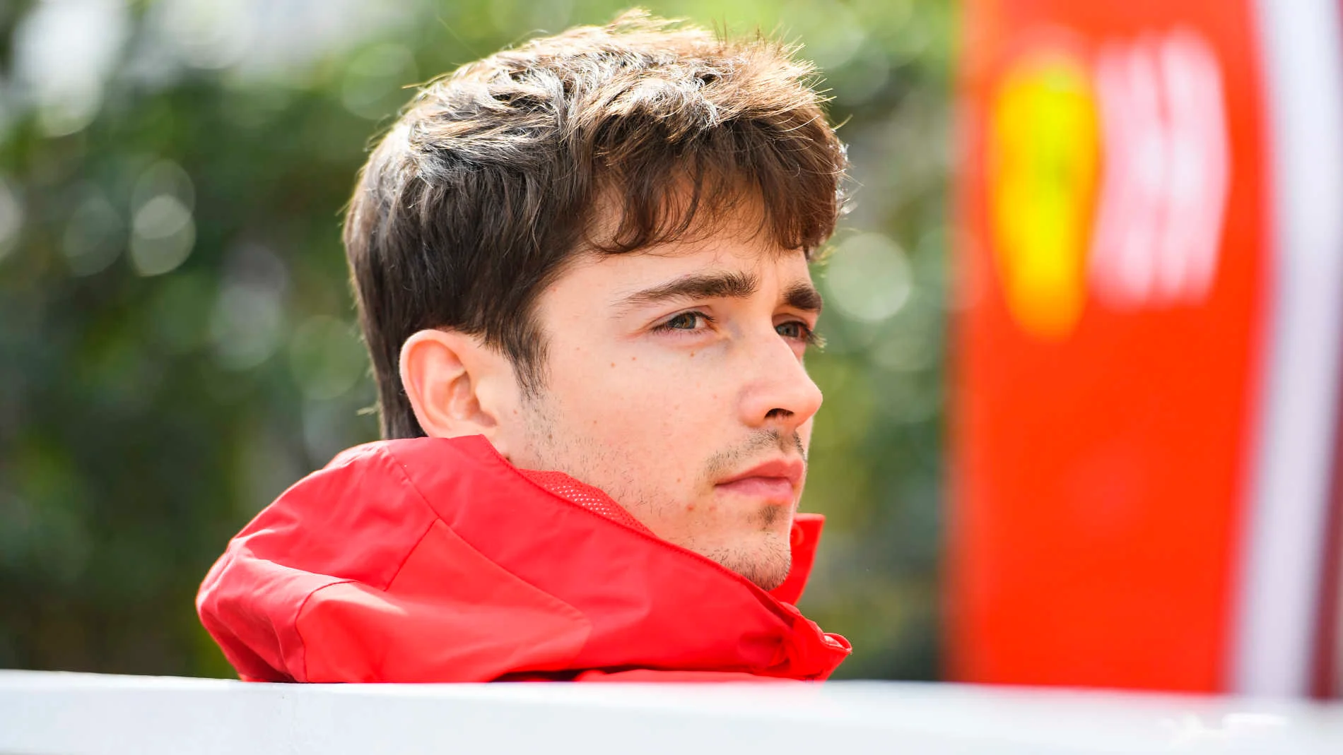 BAKU CITY CIRCUIT, AZERBAIJAN - APRIL 25: Charles Leclerc, Ferrari during the Azerbaijan GP at Baku