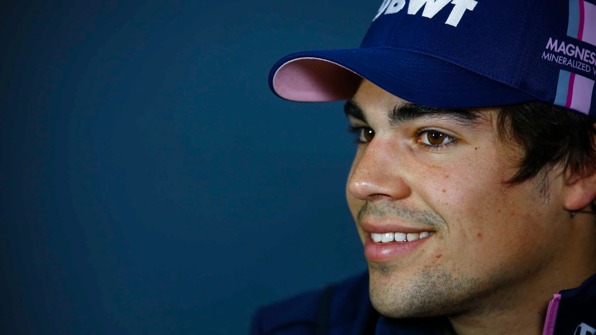 BAKU CITY CIRCUIT, AZERBAIJAN - APRIL 25: Lance Stroll, Racing Point in Press Conference during the