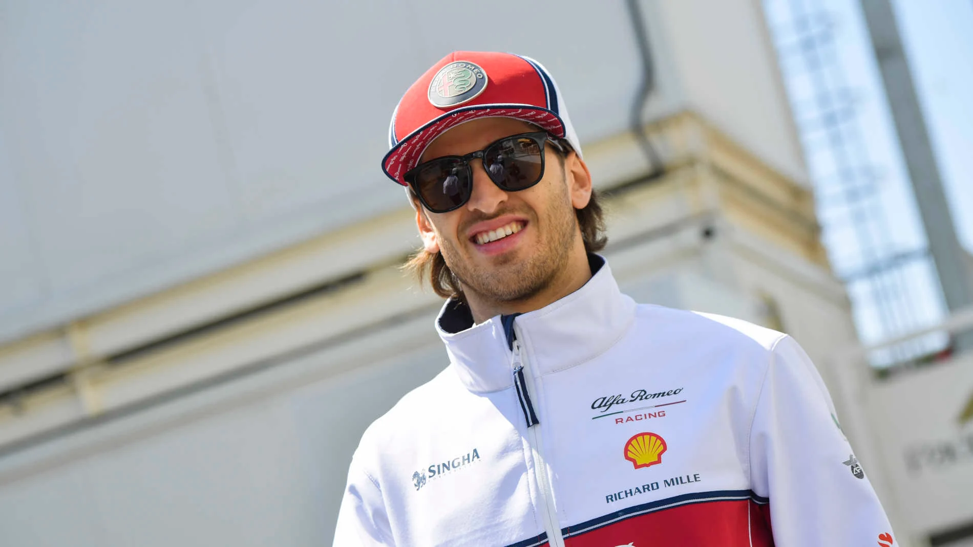 BAKU CITY CIRCUIT, AZERBAIJAN - APRIL 27: Antonio Giovinazzi, Alfa Romeo Racing during the