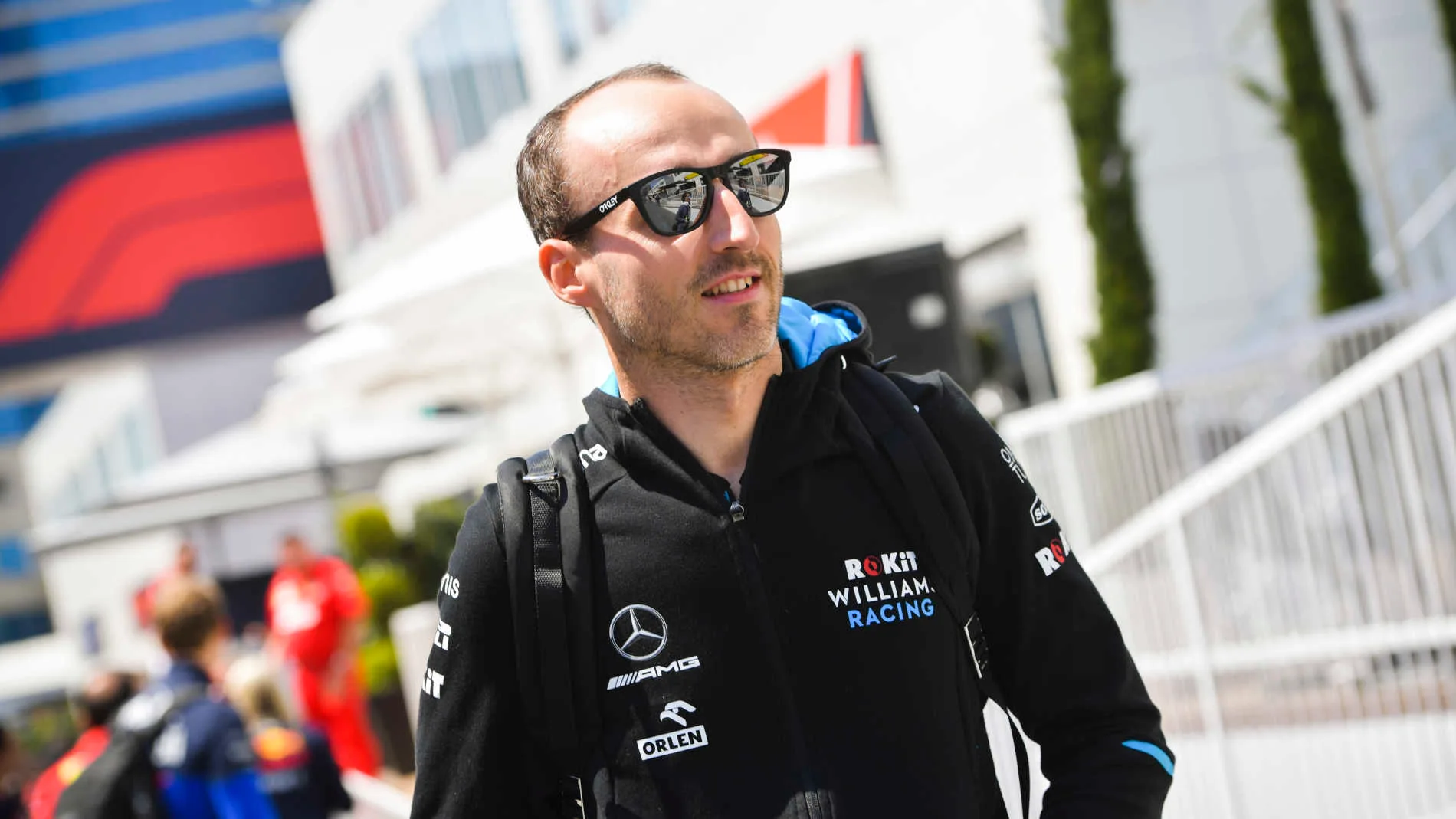 BAKU CITY CIRCUIT, AZERBAIJAN - APRIL 27: Robert Kubica, Williams Racing during the Azerbaijan GP